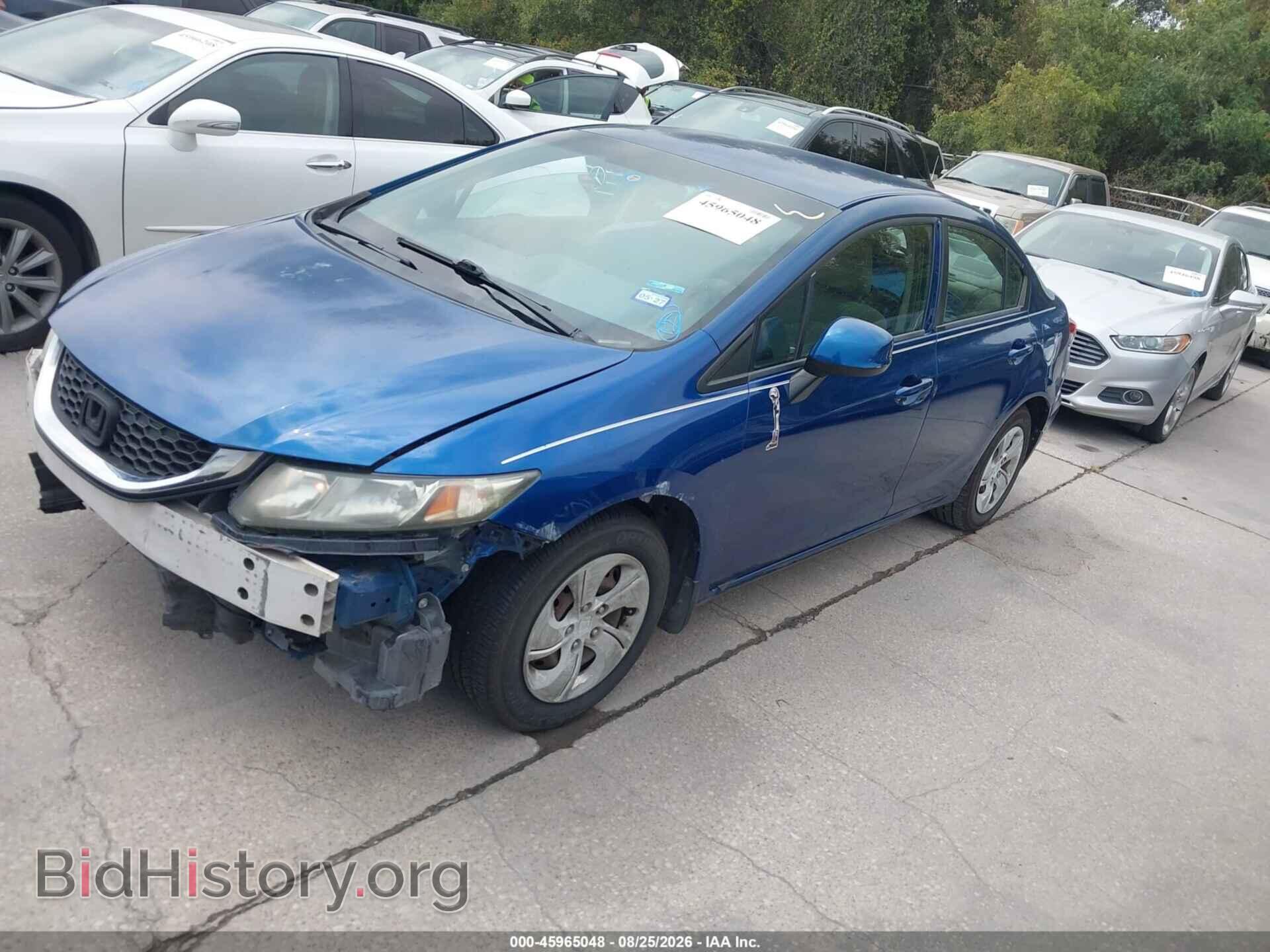 2013 HONDA CIVIC - VIN: 2HGFB2F59DH510238 - Photo 2