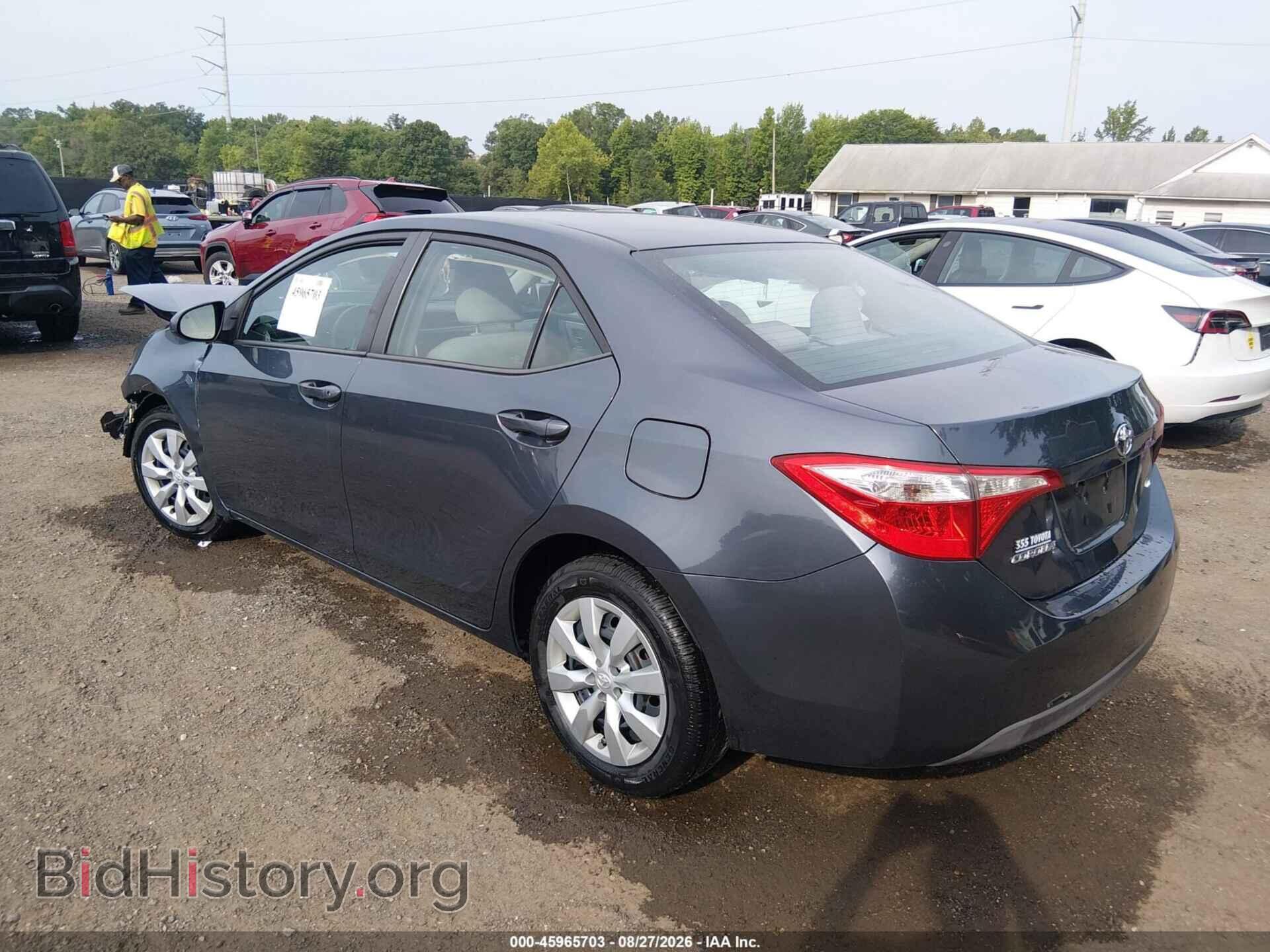 2015 TOYOTA COROLLA - VIN: 2T1BURHE2FC409651 - Фото 3