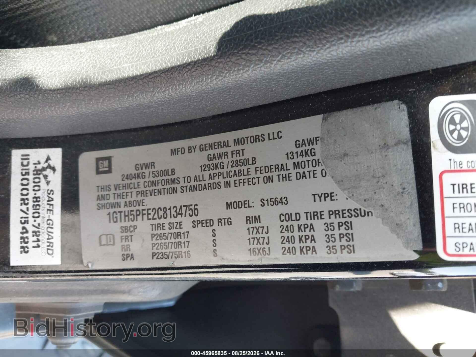 2012 GMC CANYON - VIN: 1GTH5PFE2C8134756 - Photo 9