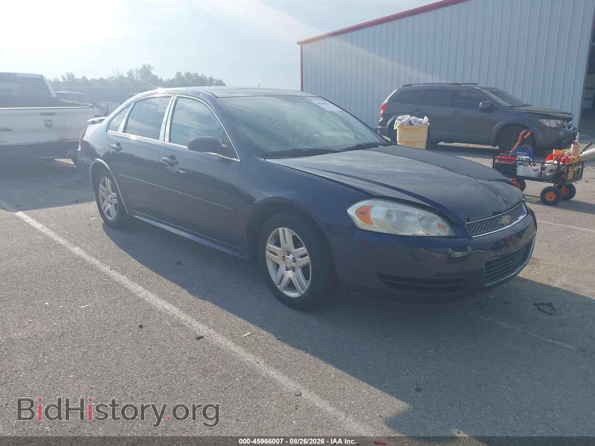 Фотография 2G1WB5E33C1206967 - CHEVROLET IMPALA 2012