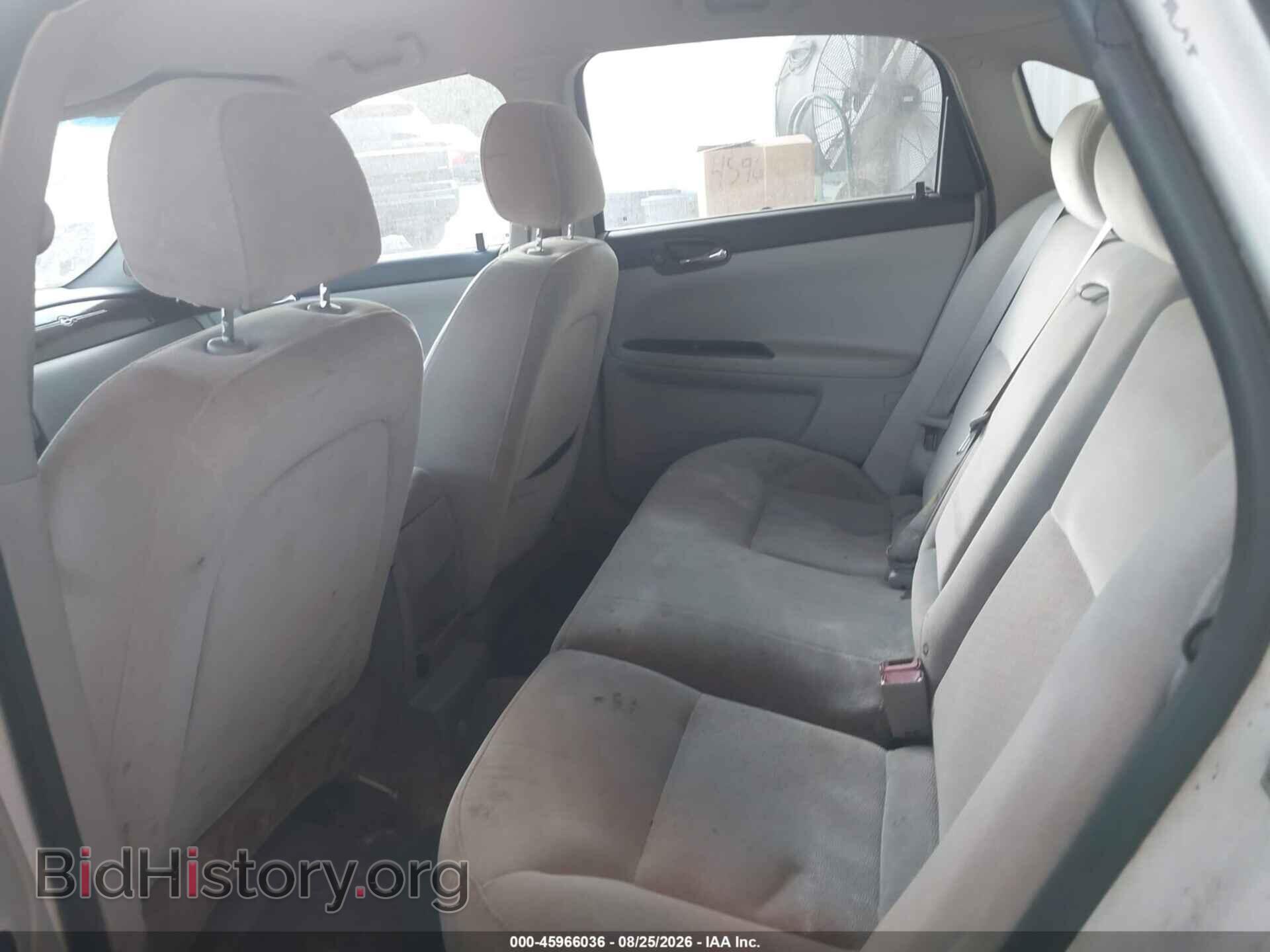 2007 CHEVROLET IMPALA - VIN: 2G1WT58KX79262315 - Фото 8
