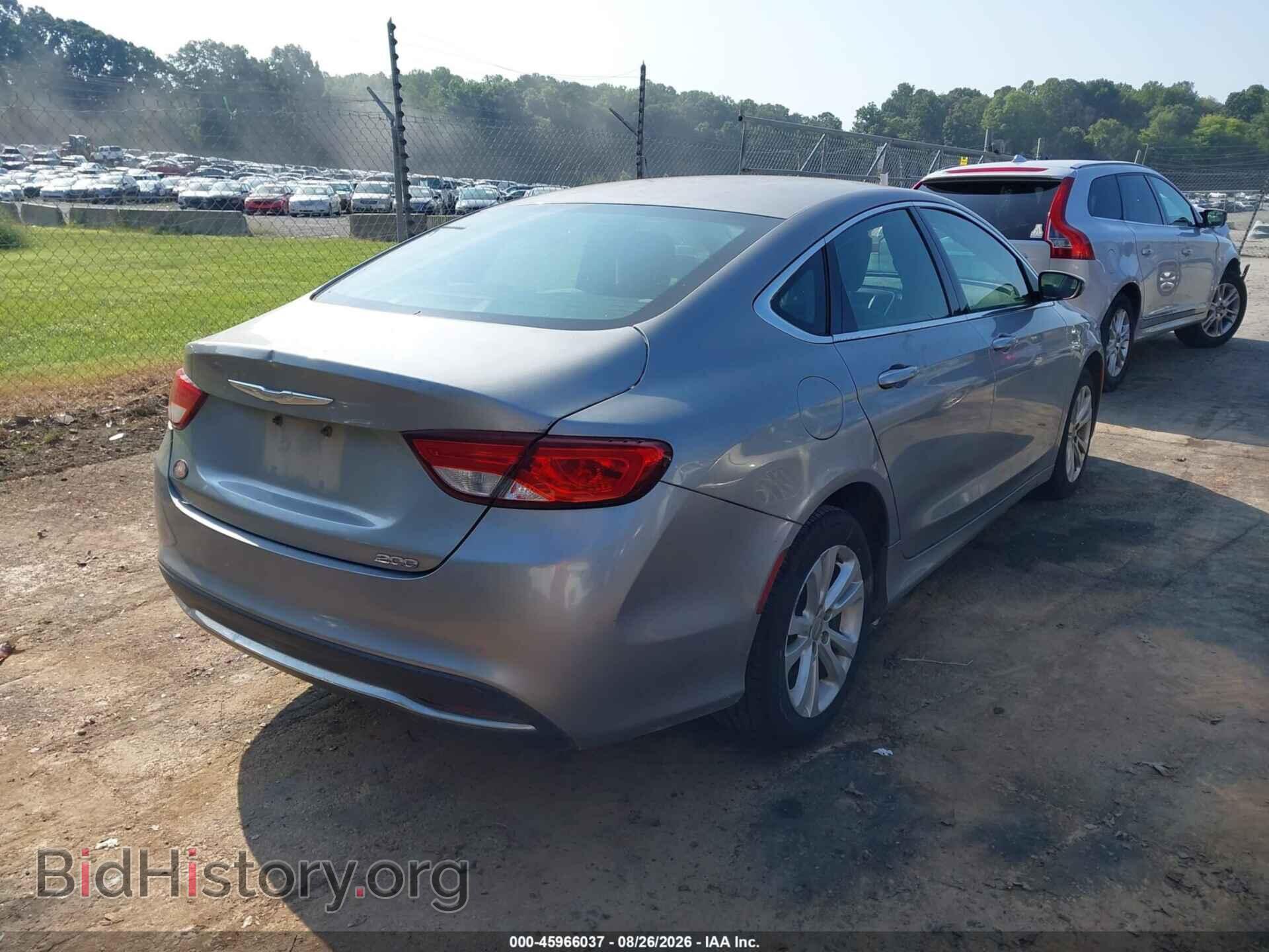 2015 CHRYSLER 200 - VIN: 1C3CCCAB7FN538250 - Photo 4