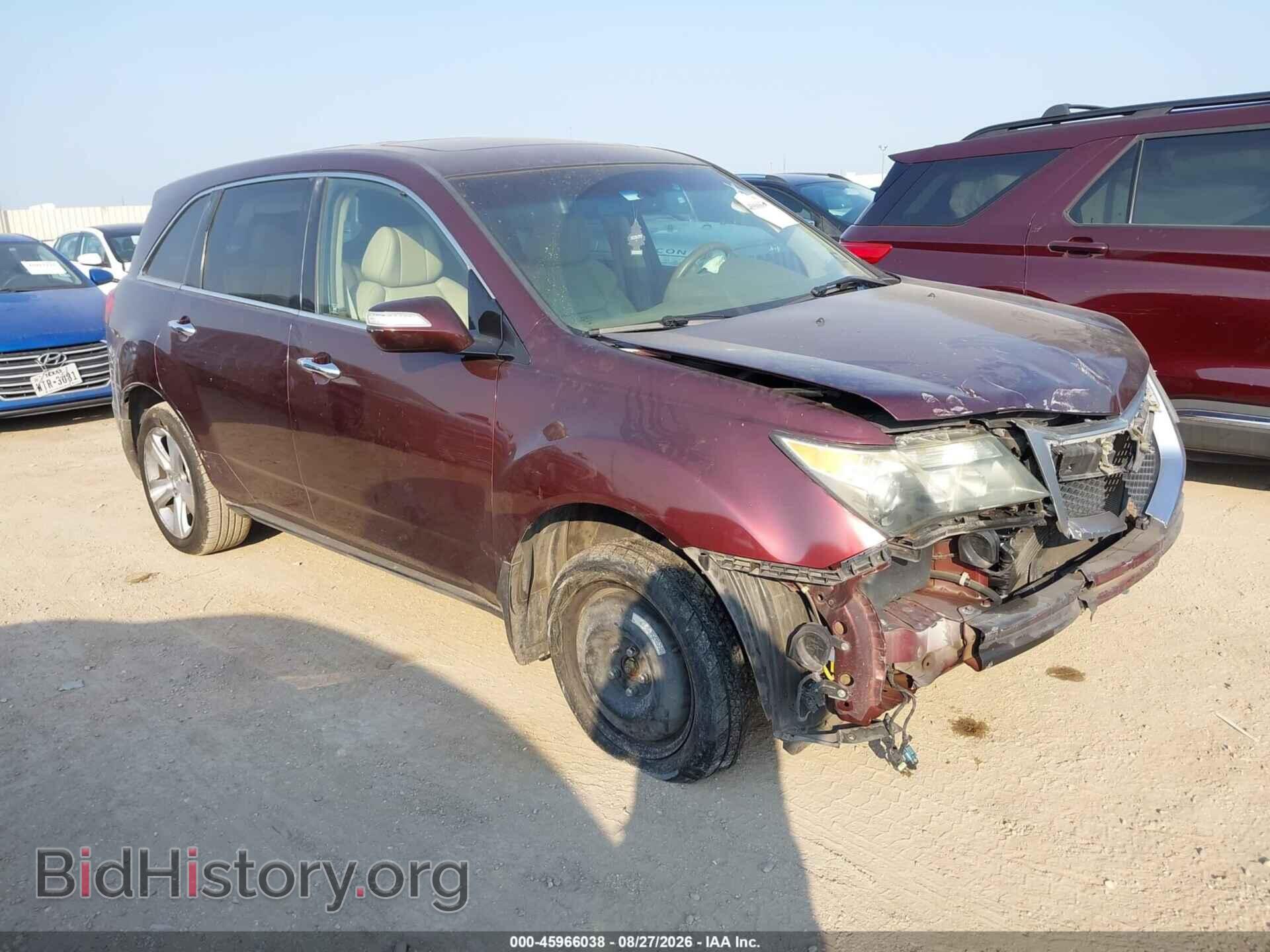 Photo 2HNYD2H39CH536697 - ACURA MDX 2012