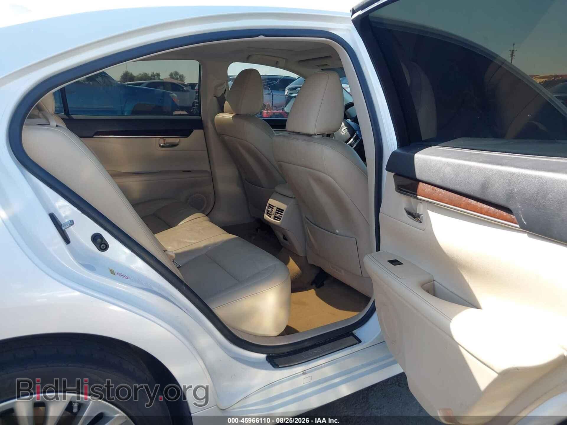 2013 LEXUS ES 350 - VIN: JTHBK1GG4D2045723 - Photo 8