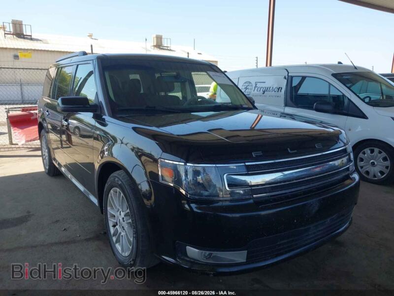 2016 Ford FLEX SEL (VIN 2FMGK5C84GBA17783) — фото 1 из 16, IAAI, повреждение: задняя часть