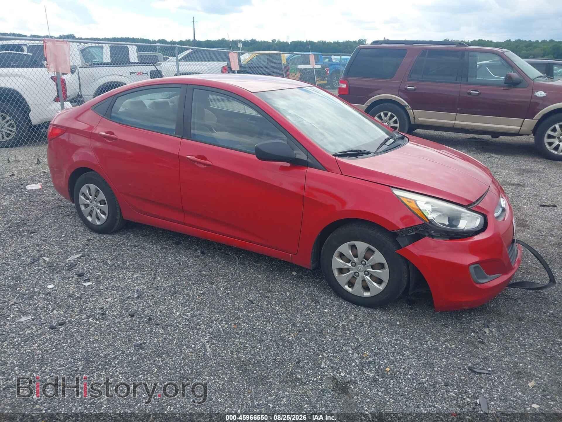 Фотография KMHCT4AE4GU115933 - HYUNDAI ACCENT 2016
