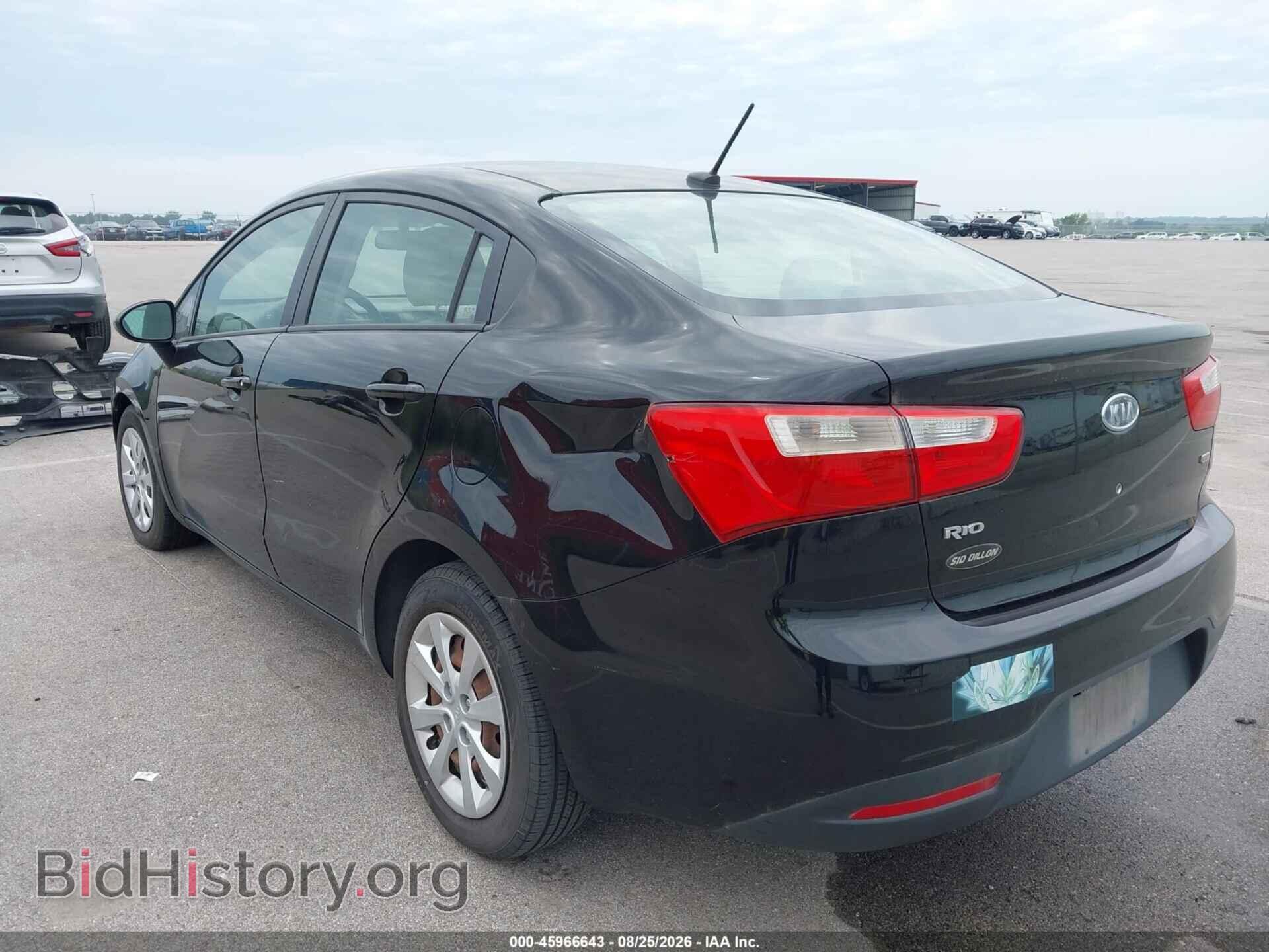 2012 KIA RIO - VIN: KNADM4A38C6047202 - Фото 6
