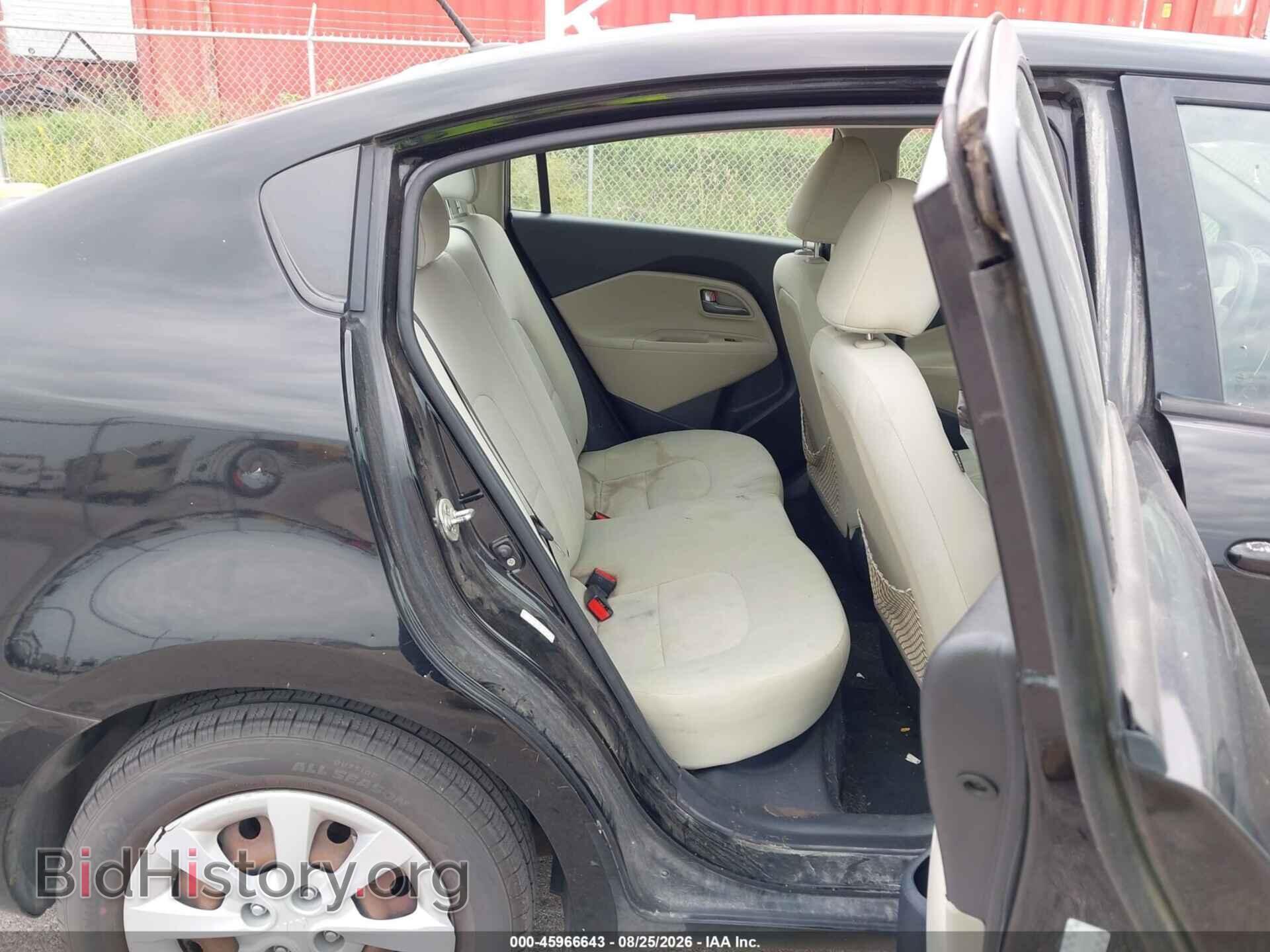 2012 KIA RIO - VIN: KNADM4A38C6047202 - Фото 8