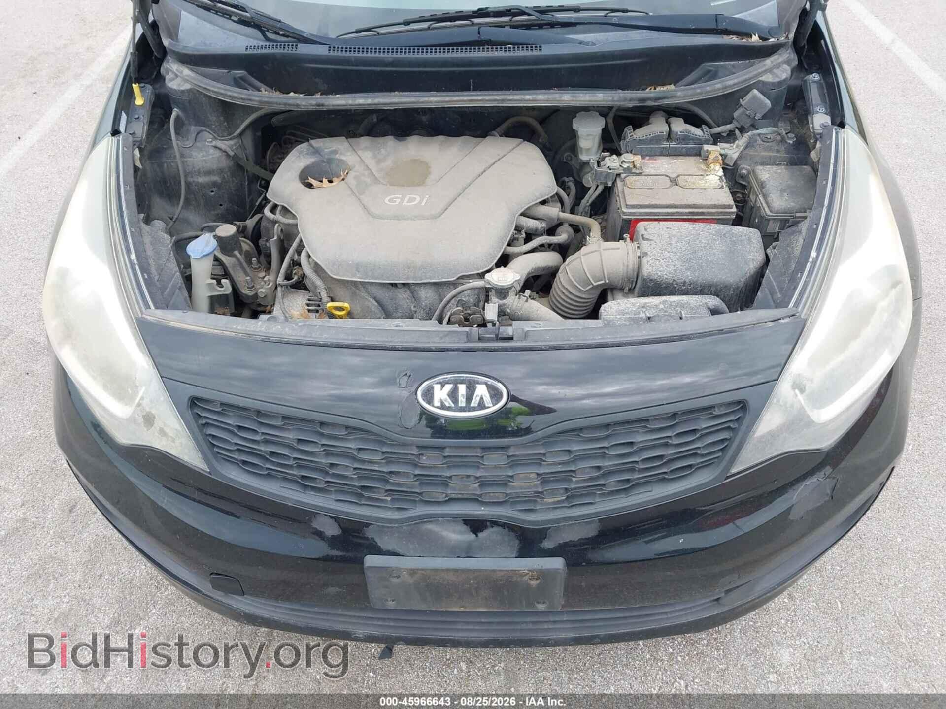 2012 KIA RIO - VIN: KNADM4A38C6047202 - Фото 10