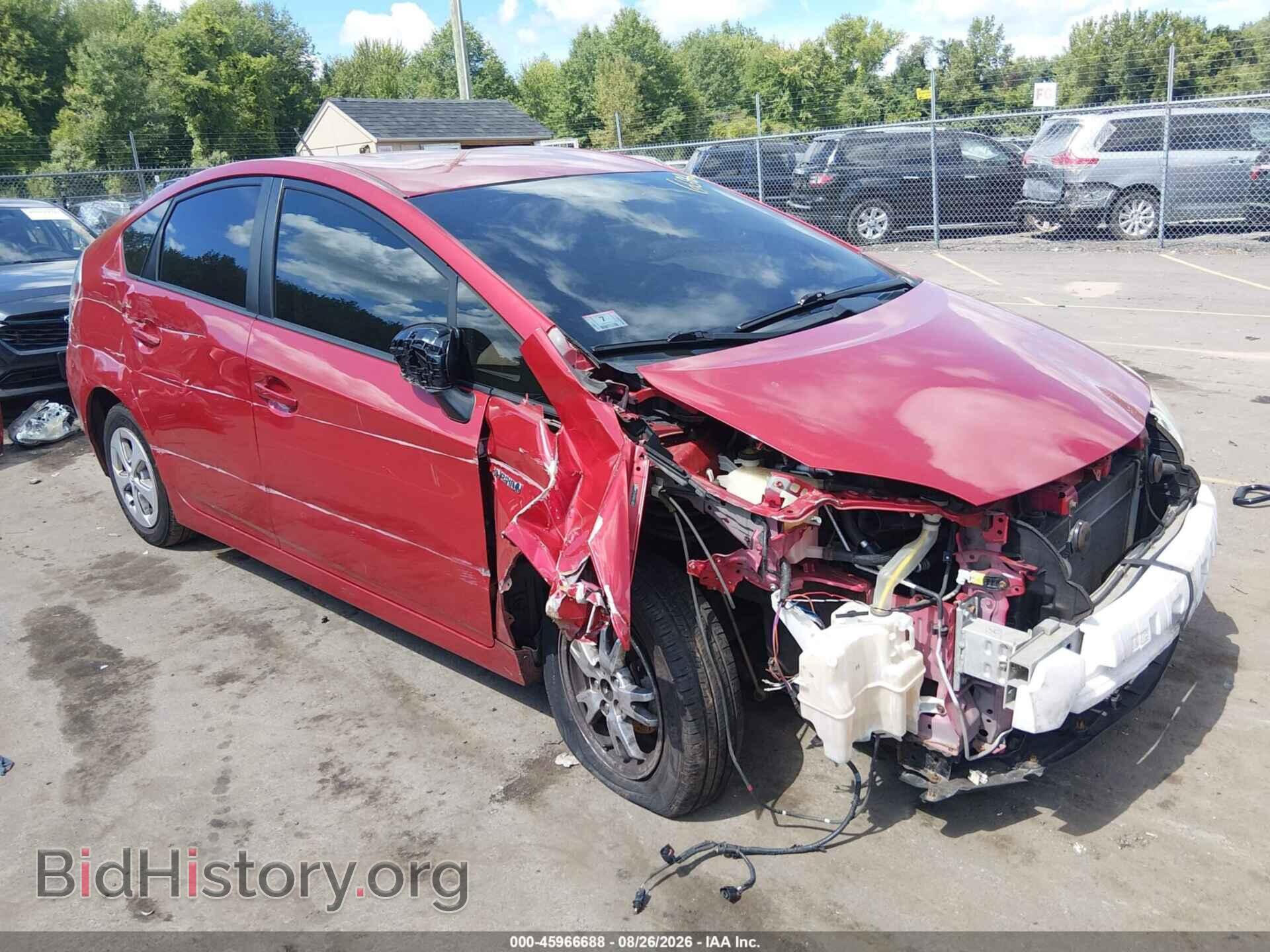 Фотография JTDKN3DUXC1499624 - TOYOTA PRIUS 2012