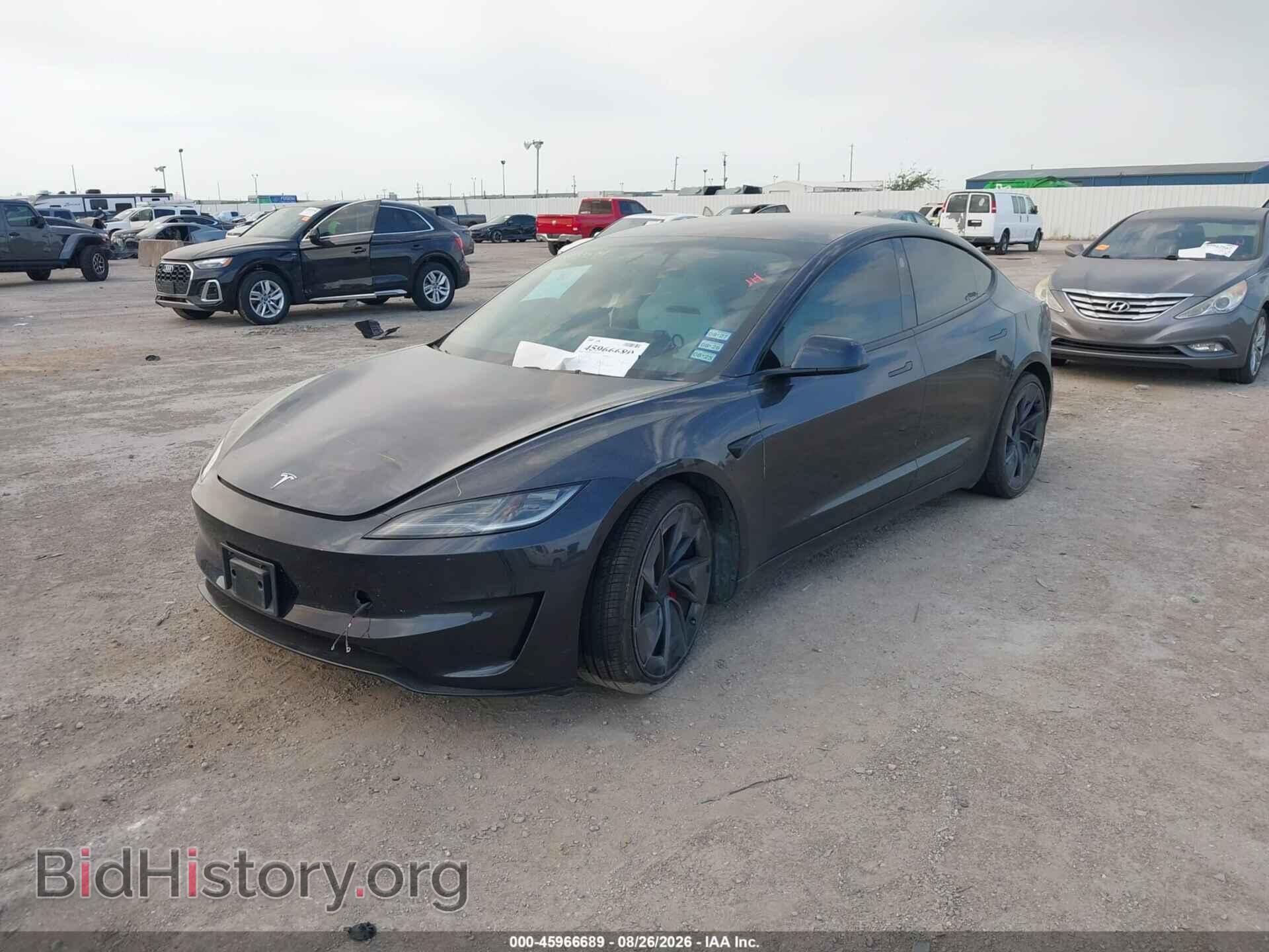 2024 TESLA MODEL 3 - VIN: 5YJ3E1ET1RF834266 - Photo 2