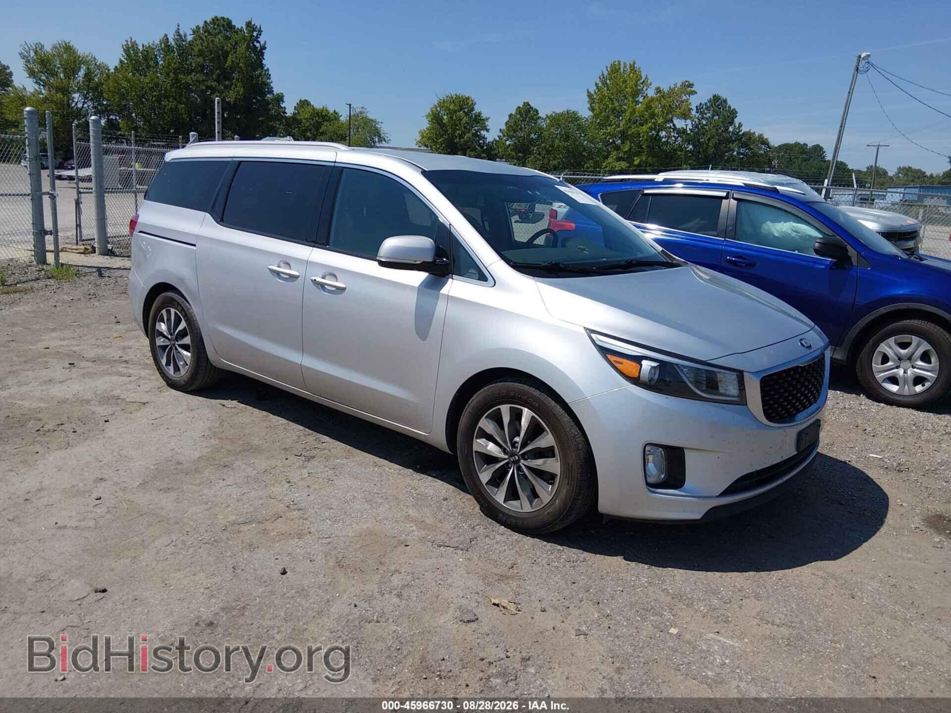 Фотография KNDMC5C10F6066497 - KIA SEDONA 2015