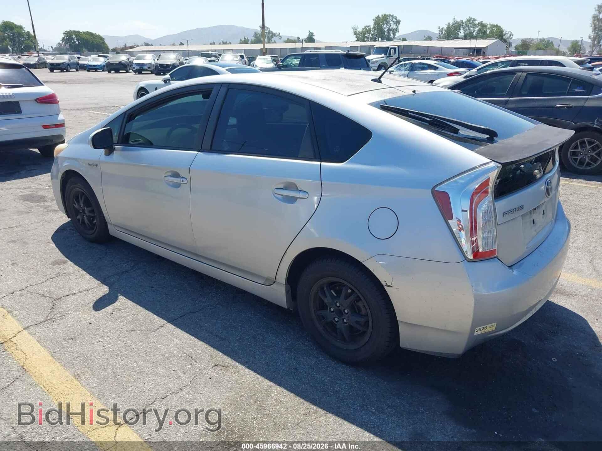 2014 TOYOTA PRIUS - VIN: JTDKN3DU6E1741179 - Фото 3