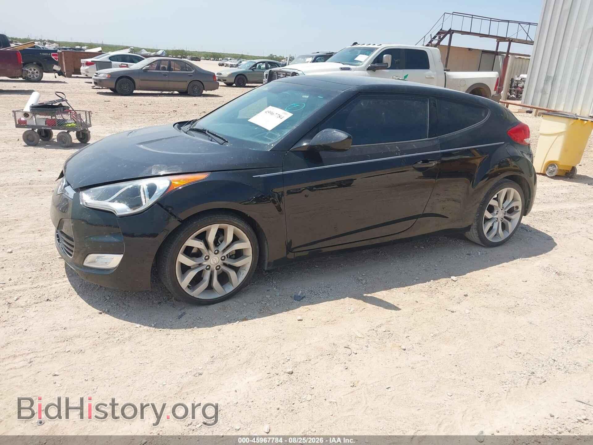 2012 HYUNDAI VELOSTER - VIN: KMHTC6AD2CU067085 - Photo 2