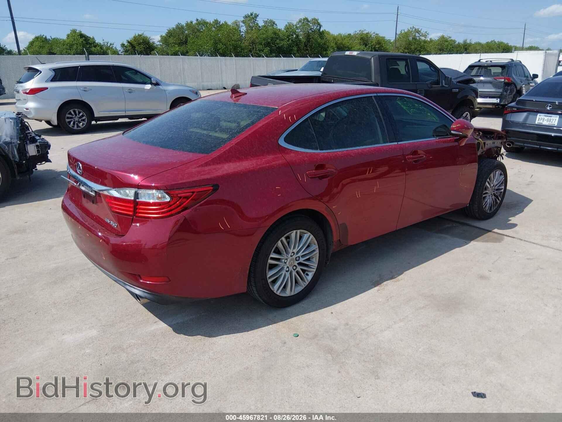 2014 LEXUS ES 350 - VIN: JTHBK1GGXE2126789 - Фото 4