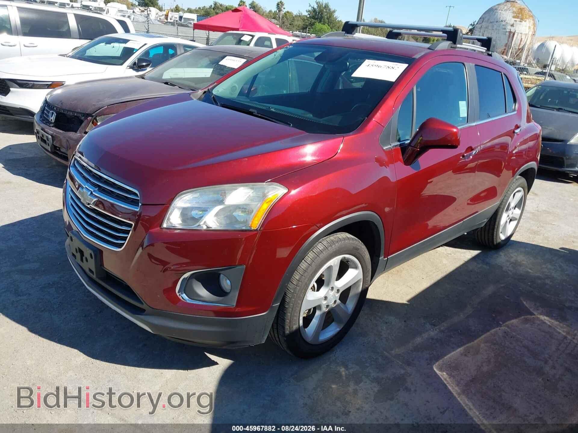 2016 CHEVROLET TRAX - VIN: 3GNCJRSB7GL121397 - Photo 2