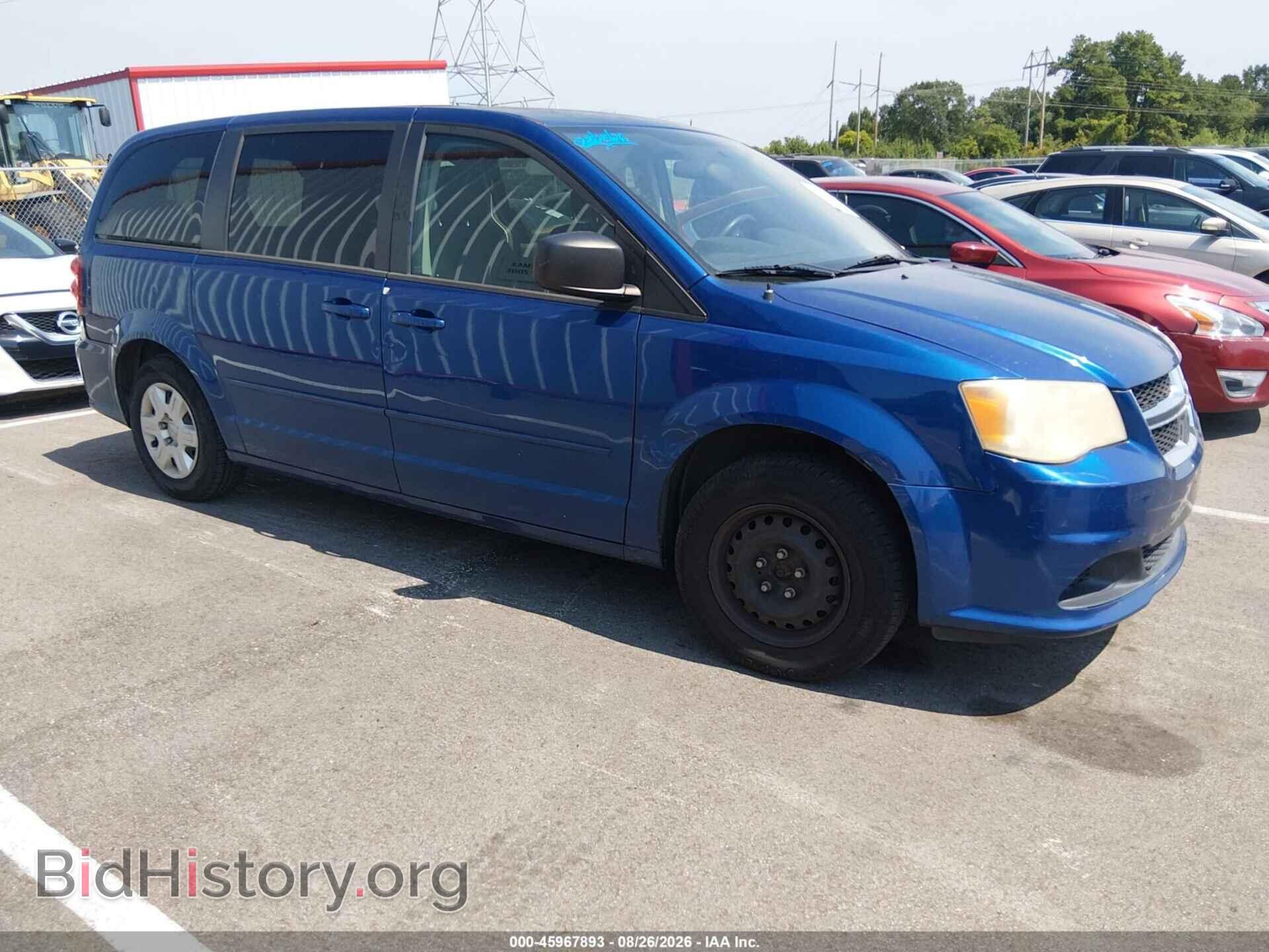 Photo 2D4RN4DG1BR724461 - DODGE GRAND CARAVAN 2011