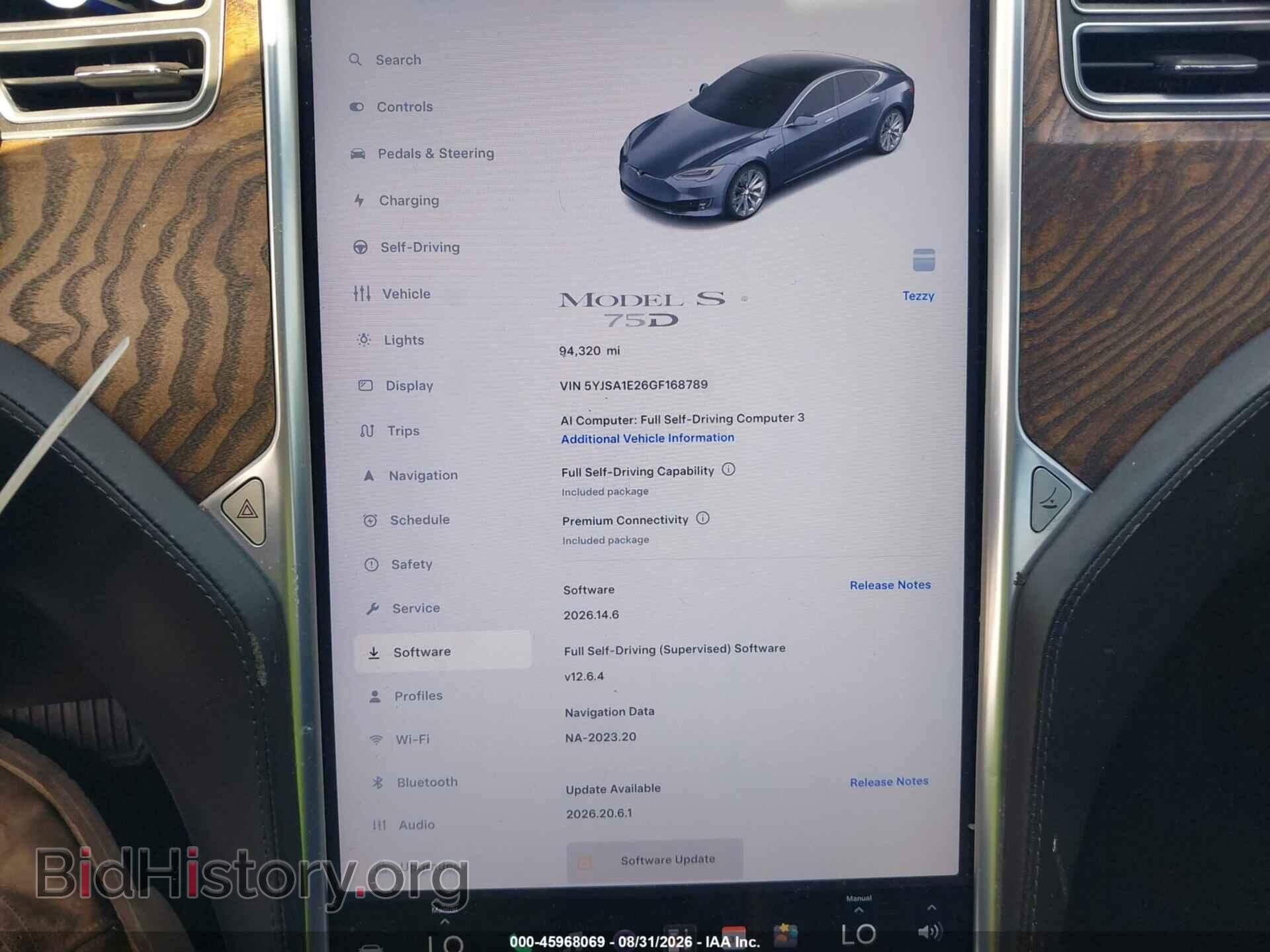 2016 TESLA MODEL S - VIN: 5YJSA1E26GF168789 - Photo 18