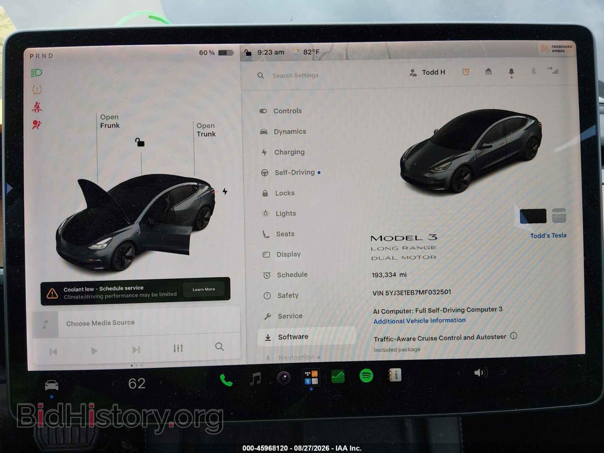 2021 TESLA MODEL 3 - VIN: 5YJ3E1EB7MF032501 - Photo 7