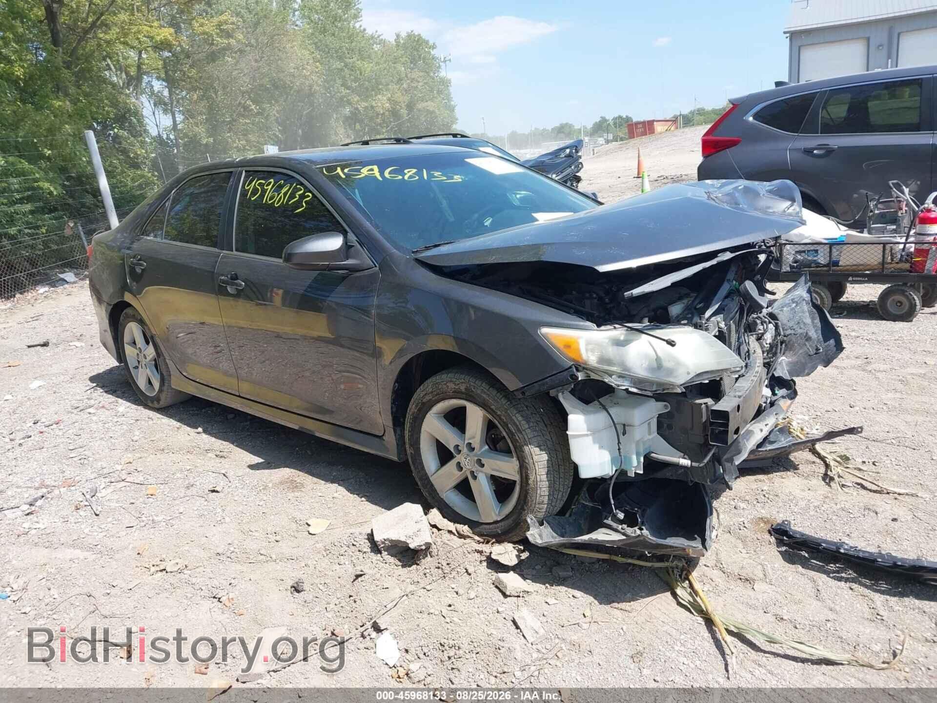 Photo 4T1BF1FK4CU180758 - TOYOTA CAMRY 2012