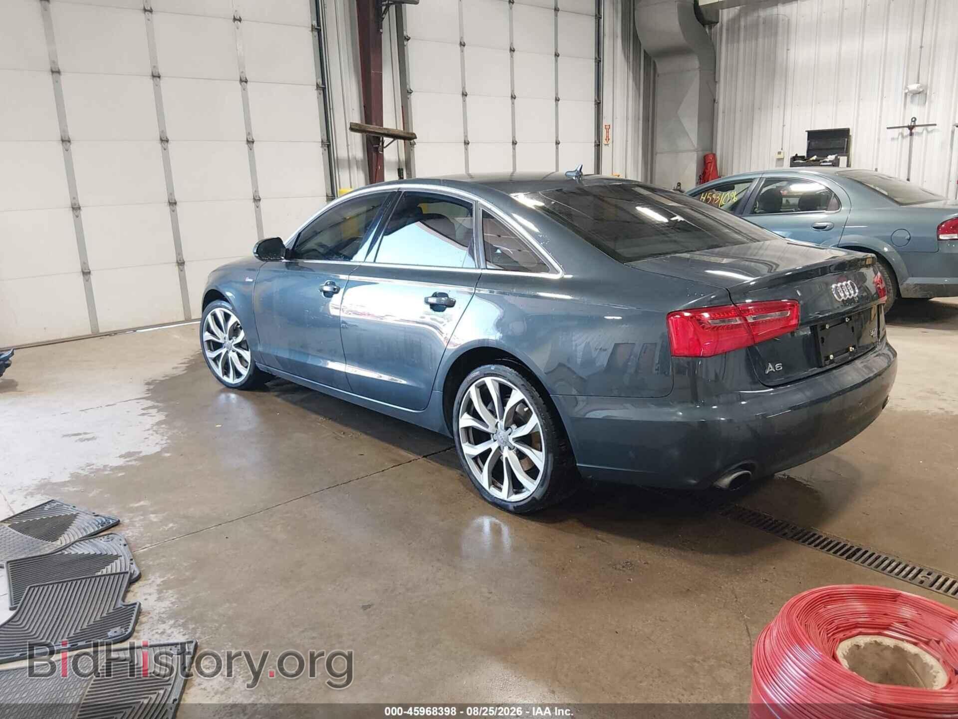2013 AUDI A6 - VIN: WAUGGAFC1DN126052 - Фото 3
