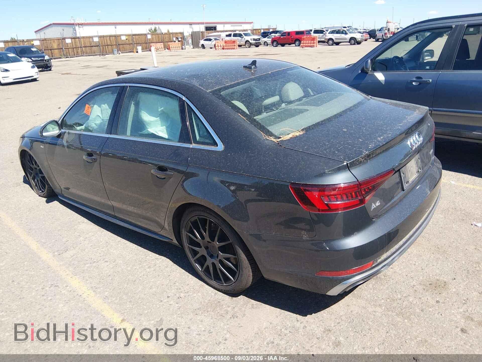 2019 AUDI A4 - VIN: WAUDNAF41KA018343 - Photo 3