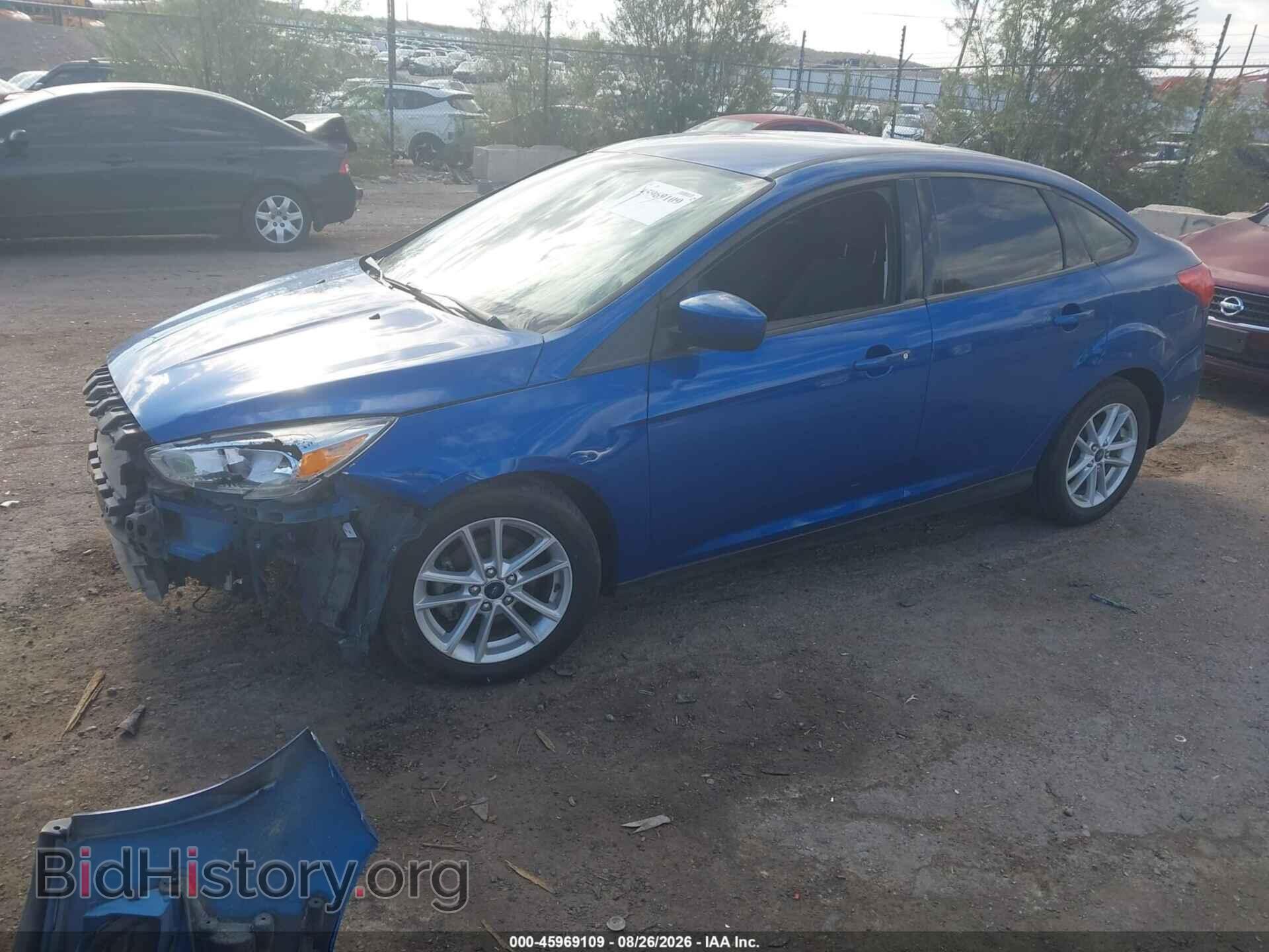 2018 FORD FOCUS - VIN: 1FADP3F26JL329069 - Фото 2
