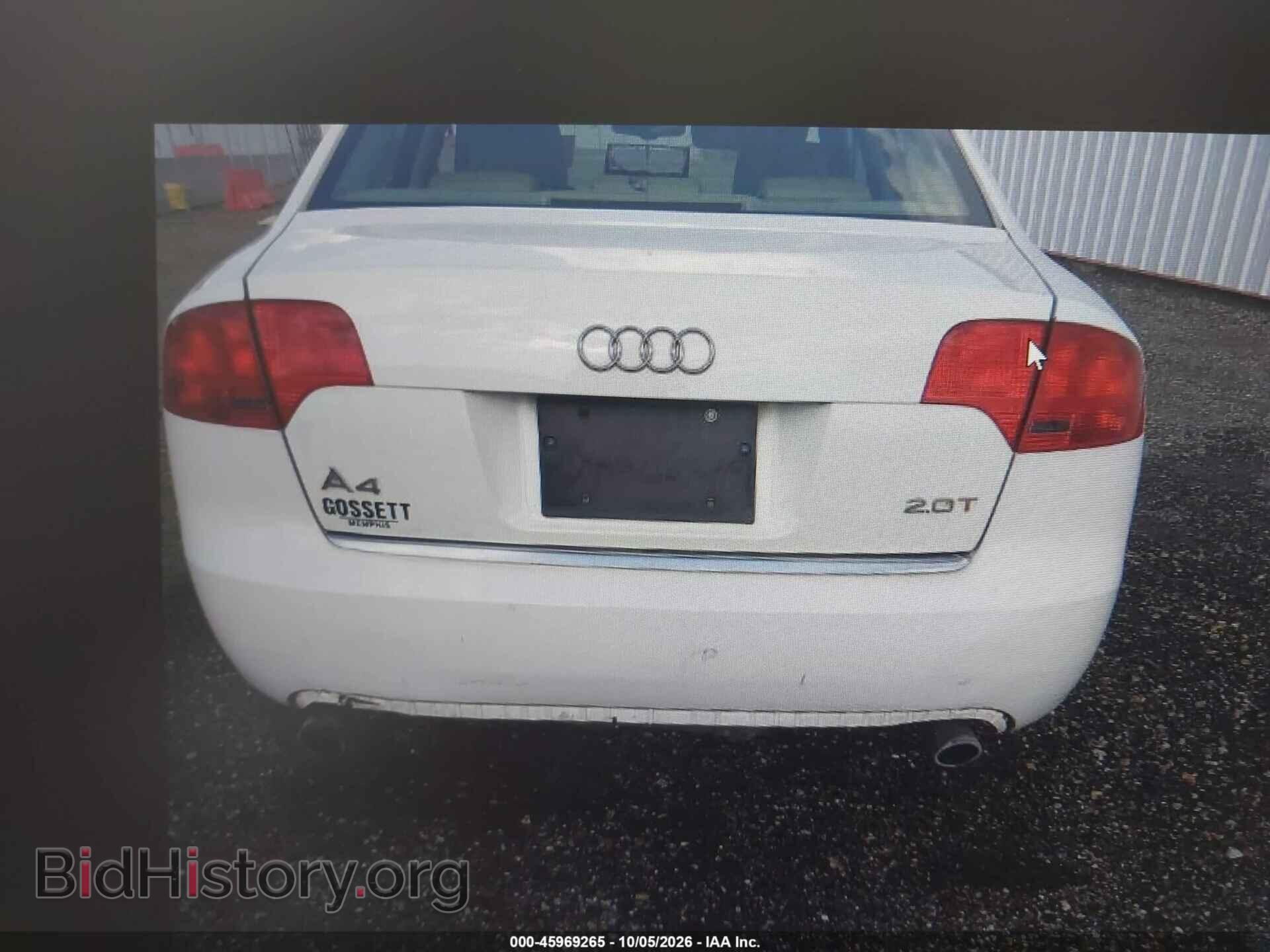 2006 AUDI A4 - VIN: WAUAF78E16A053060 - Photo 6