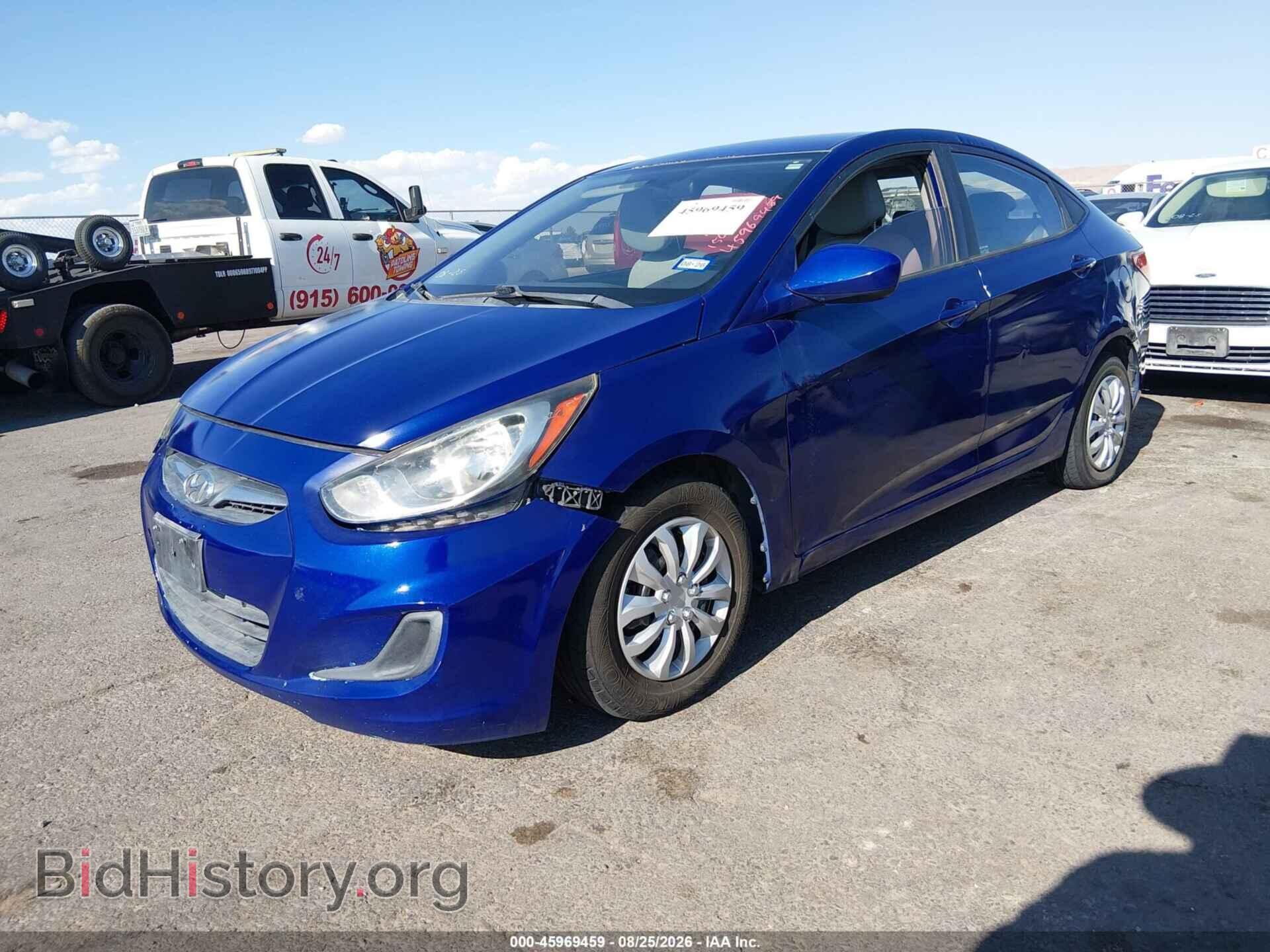 2014 HYUNDAI ACCENT - VIN: KMHCT4AE6EU681766 - Фото 2