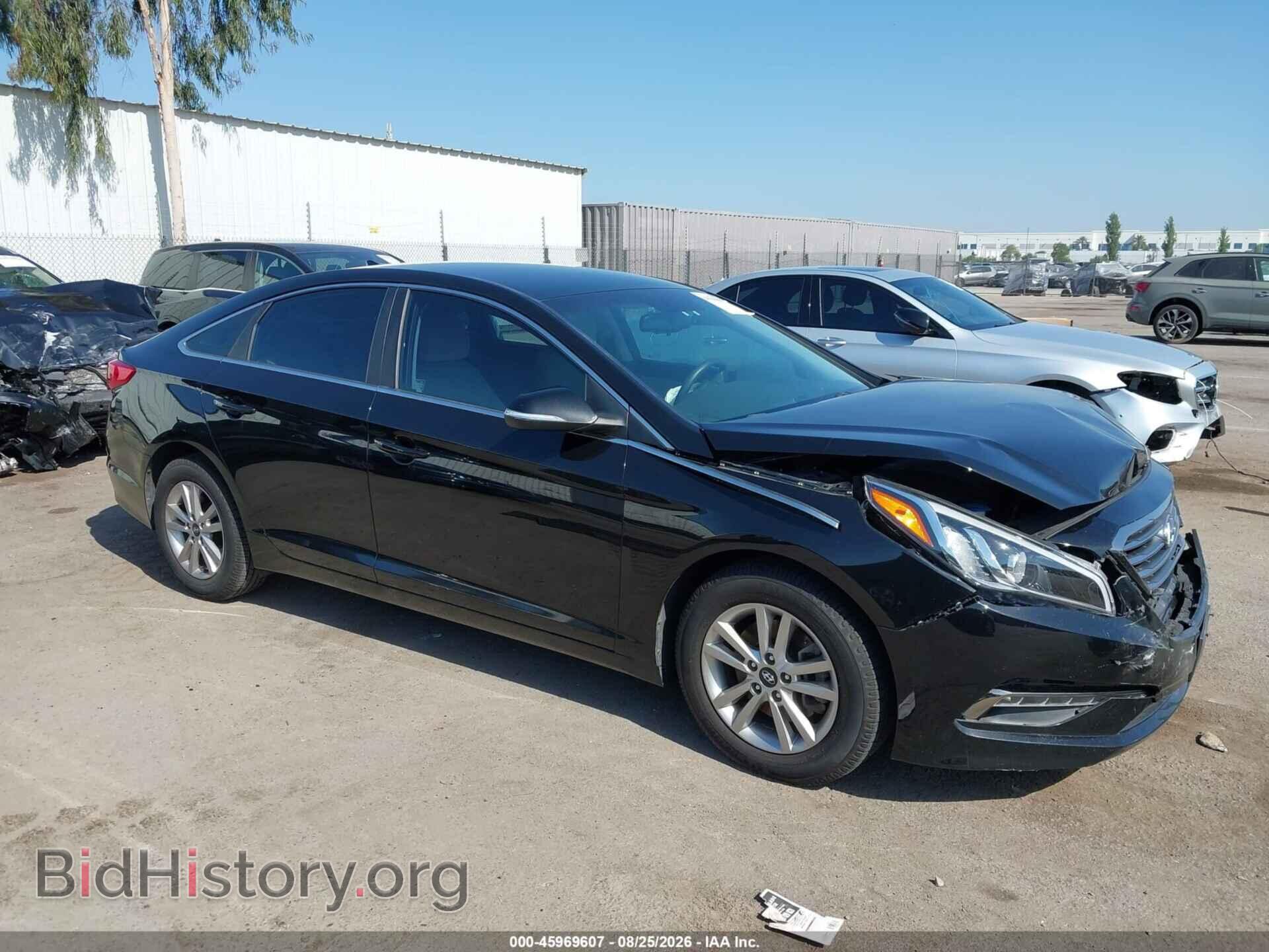 Фотография 5NPE24AA9GH354580 - HYUNDAI SONATA 2016