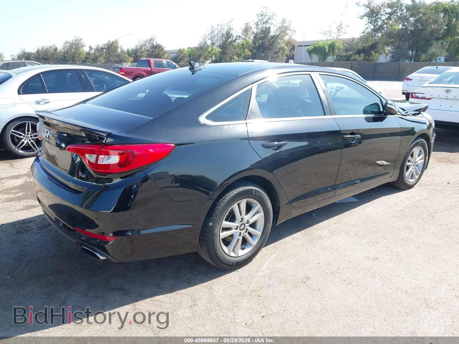 2016 HYUNDAI SONATA - VIN: 5NPE24AA9GH354580 - Фото 4