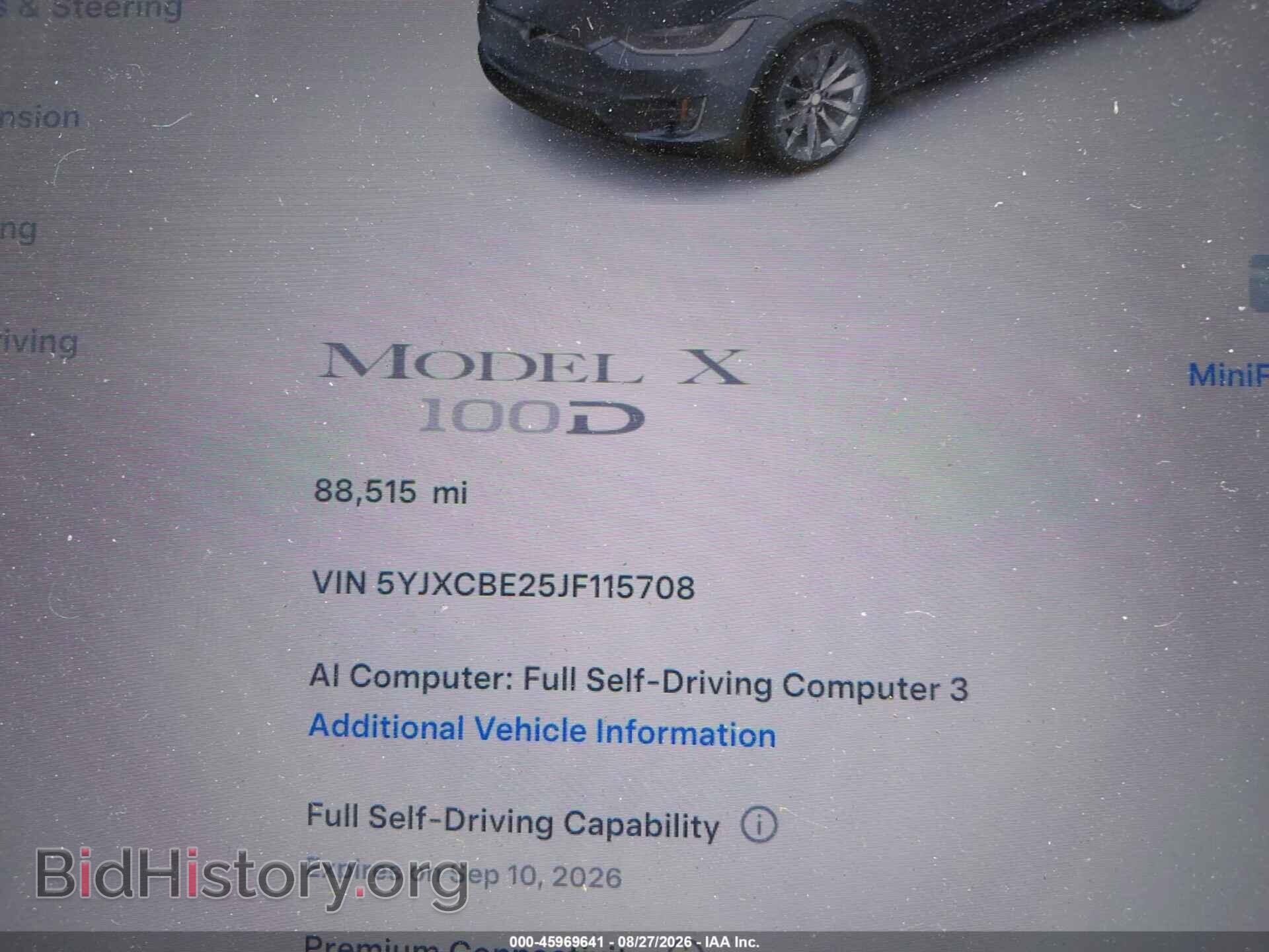 2018 TESLA MODEL X - VIN: 5YJXCBE25JF115708 - Фото 7