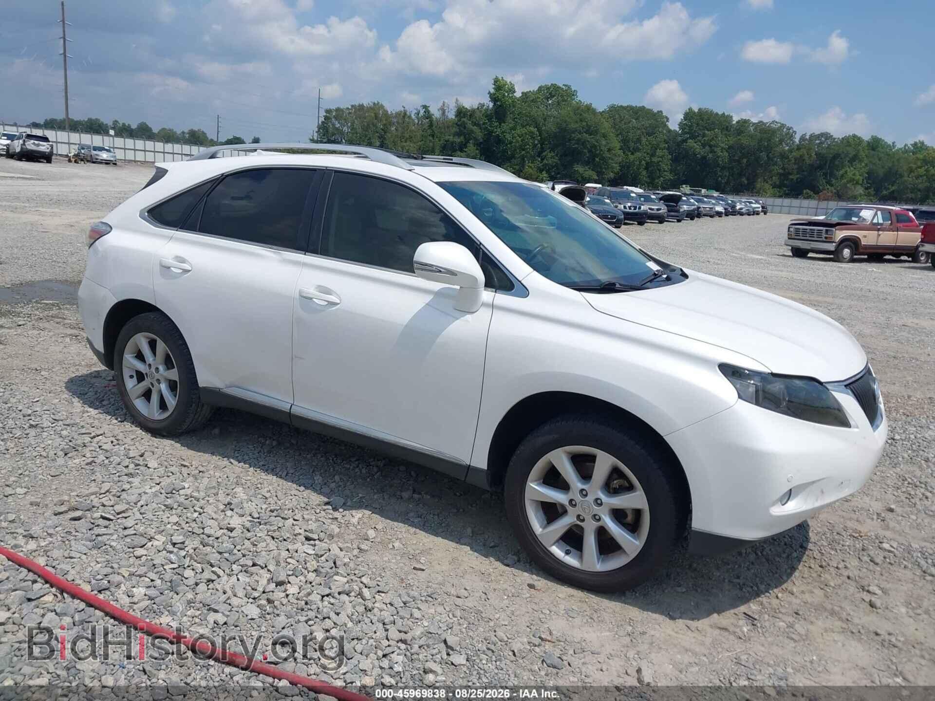 Фотография 2T2ZK1BA3BC055589 - LEXUS RX 350 2011