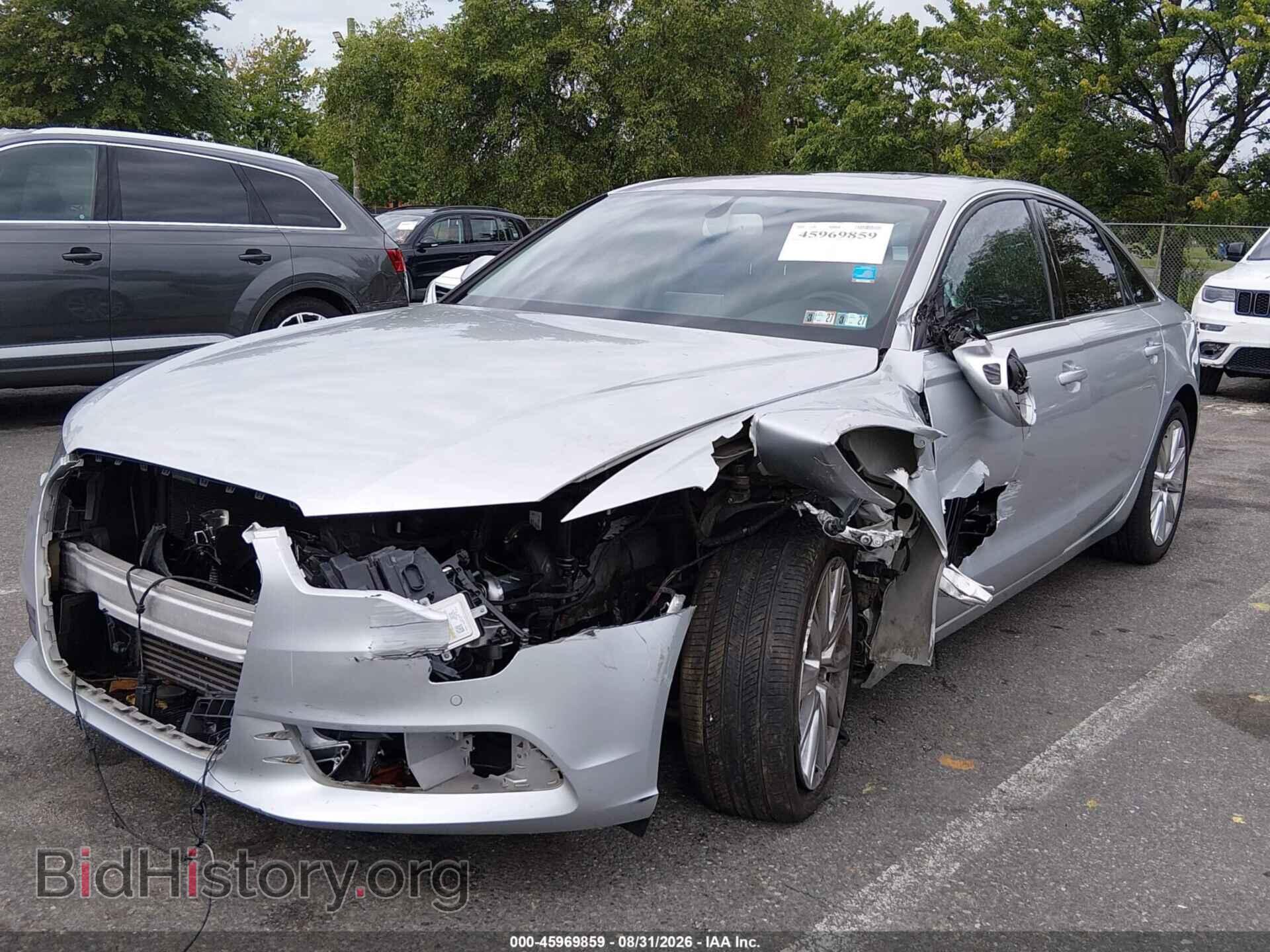 2014 AUDI A6 - VIN: WAUGFAFC9EN122058 - Фото 2