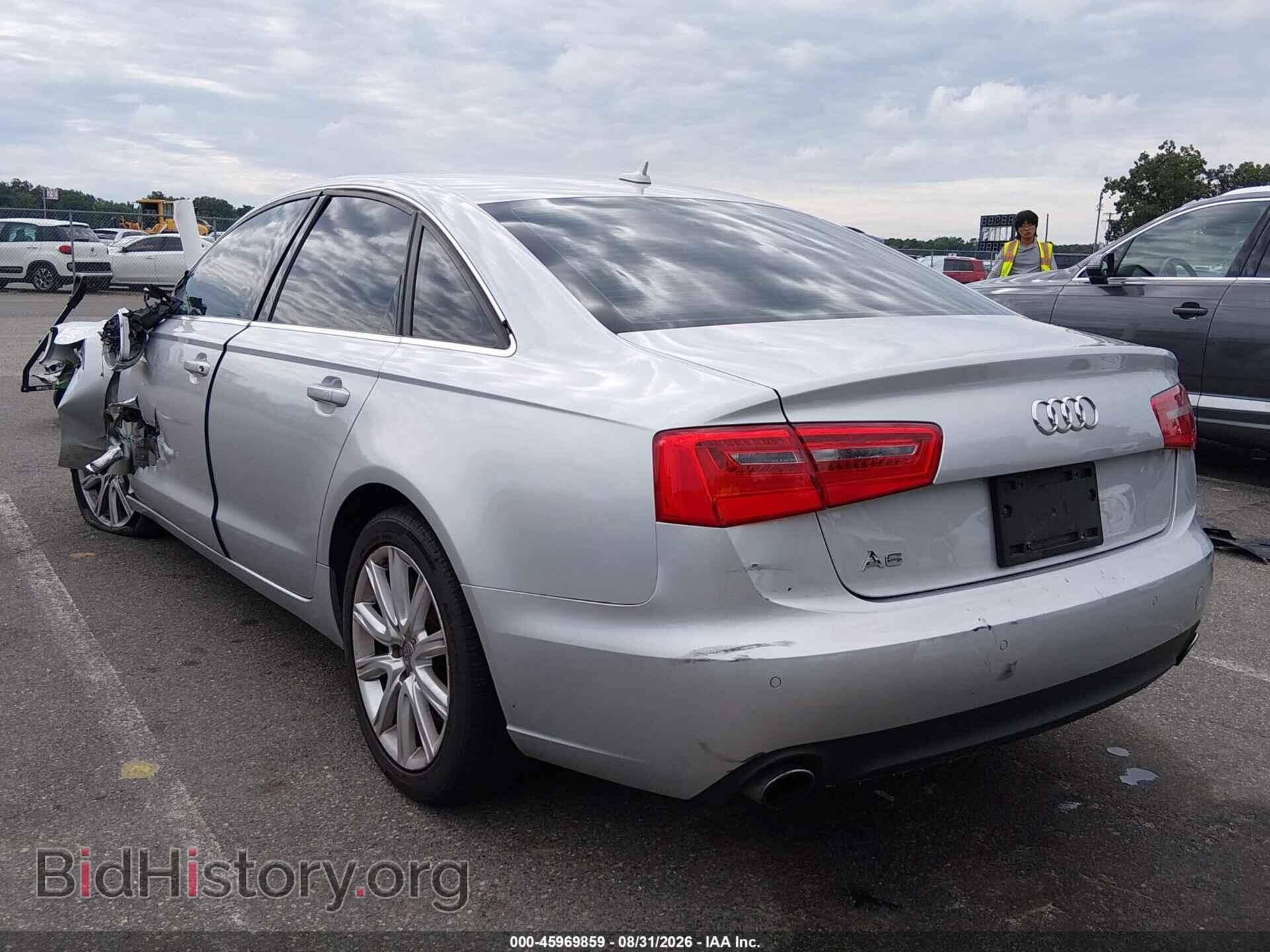 2014 AUDI A6 - VIN: WAUGFAFC9EN122058 - Фото 3