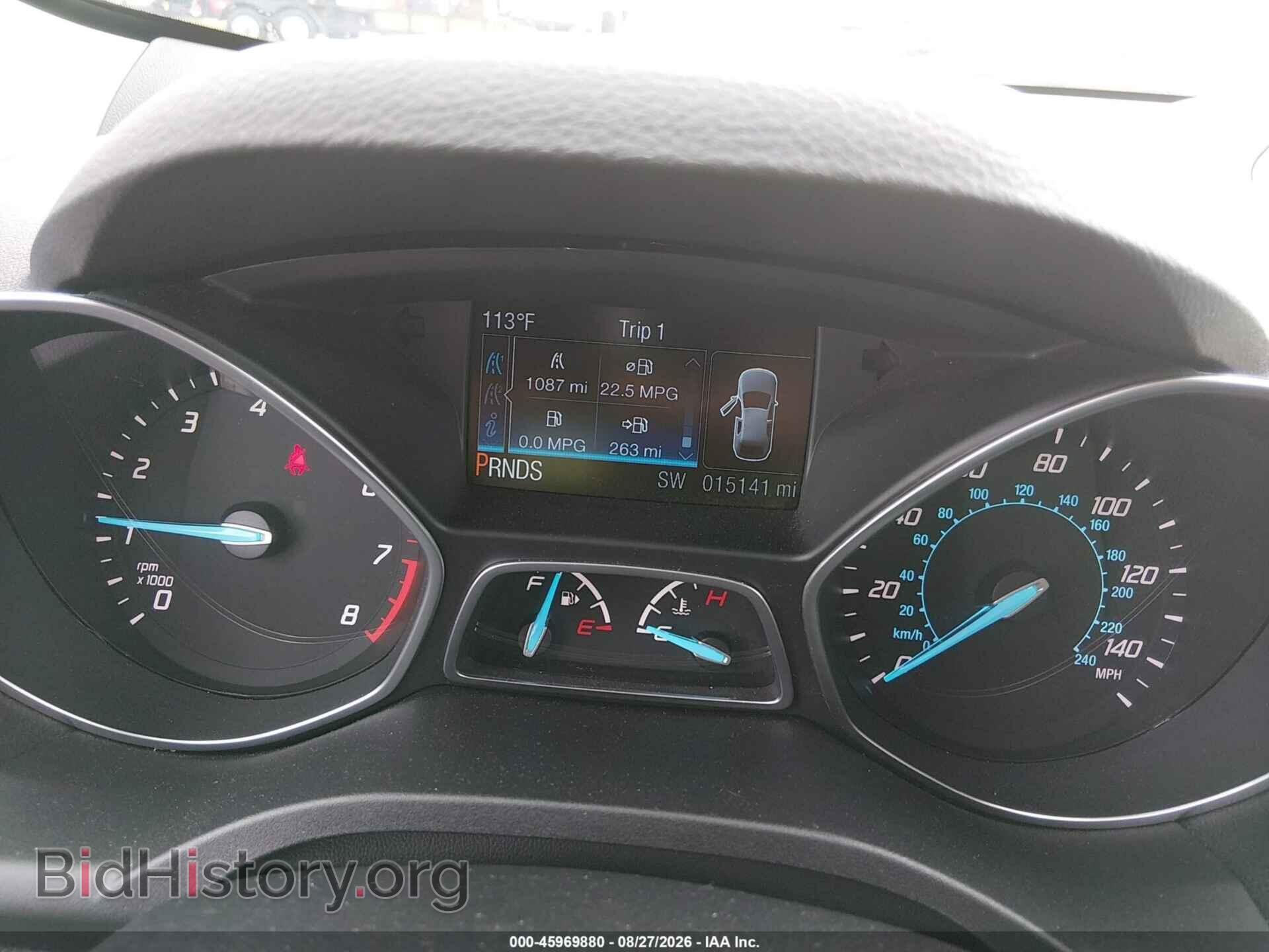2016 FORD ESCAPE - VIN: 1FMCU0F75GUC83760 - Фото 7