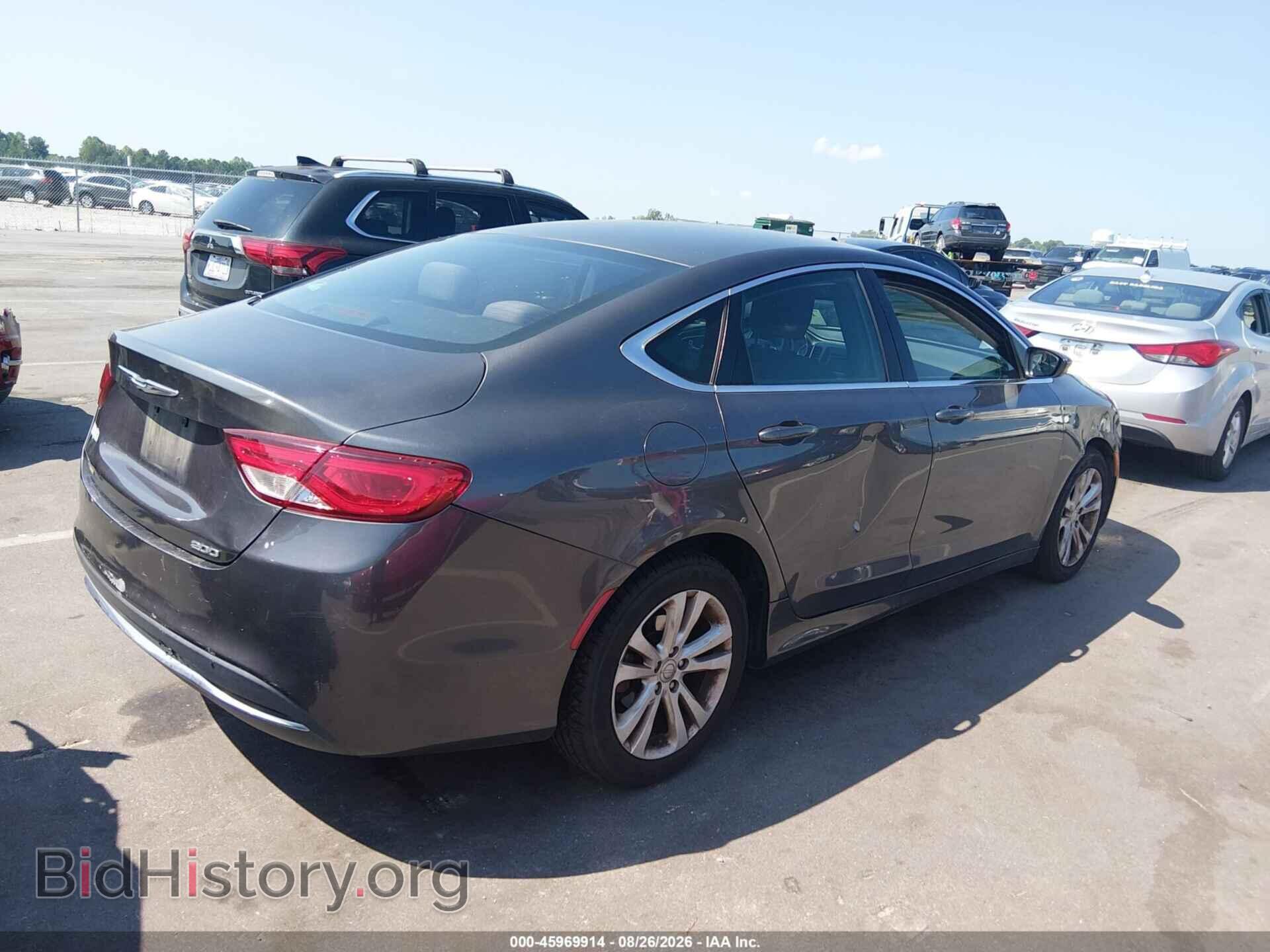 2015 CHRYSLER 200 - VIN: 1C3CCCAB4FN628665 - Photo 4