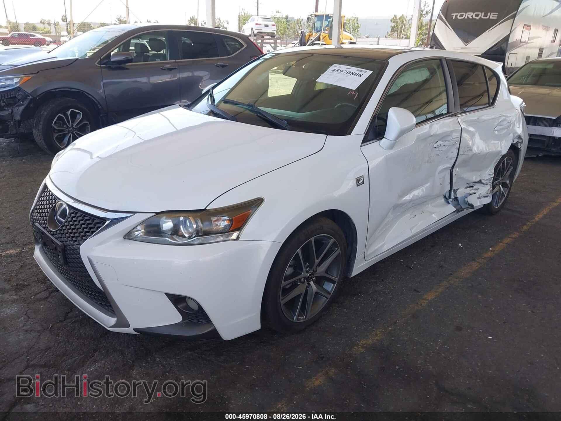 2015 LEXUS CT 200H - VIN: JTHKD5BH0F2235149 - Photo 2
