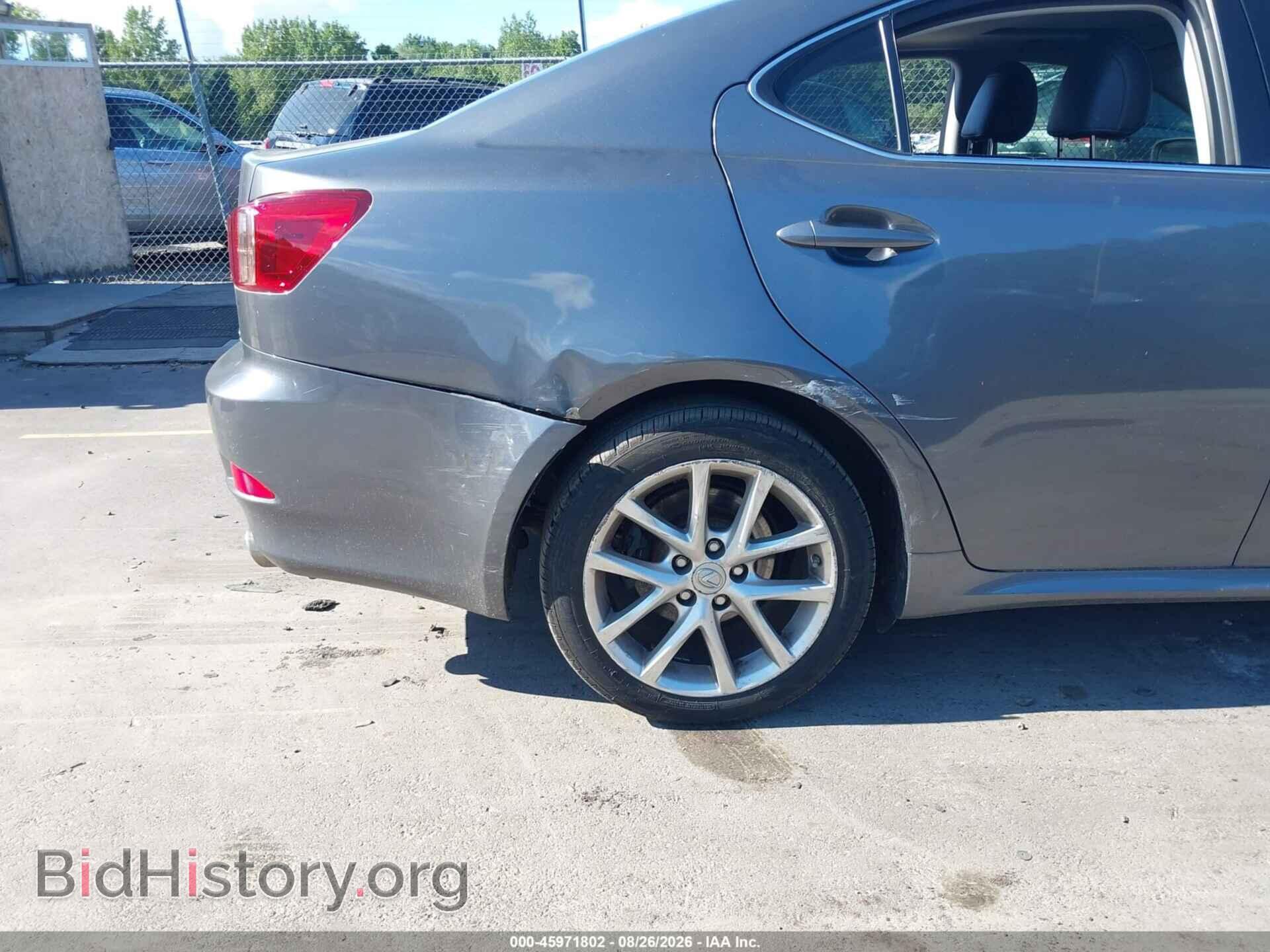 2012 LEXUS IS 250 - VIN: JTHCF5C25C2035923 - Фото 6