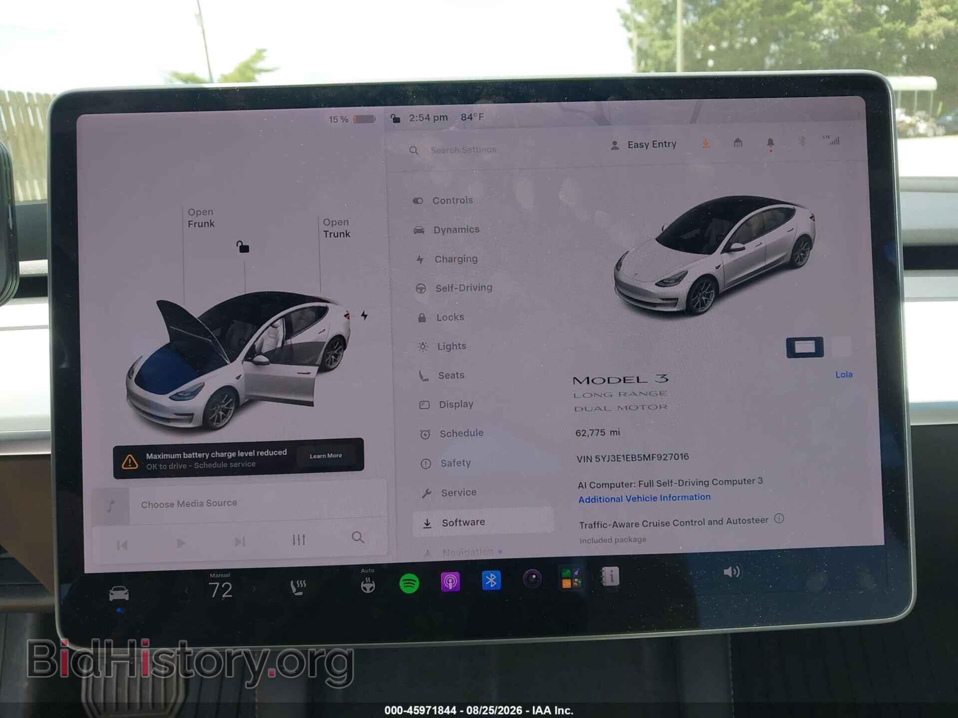 2021 TESLA MODEL 3 - VIN: 5YJ3E1EB5MF927016 - Photo 7