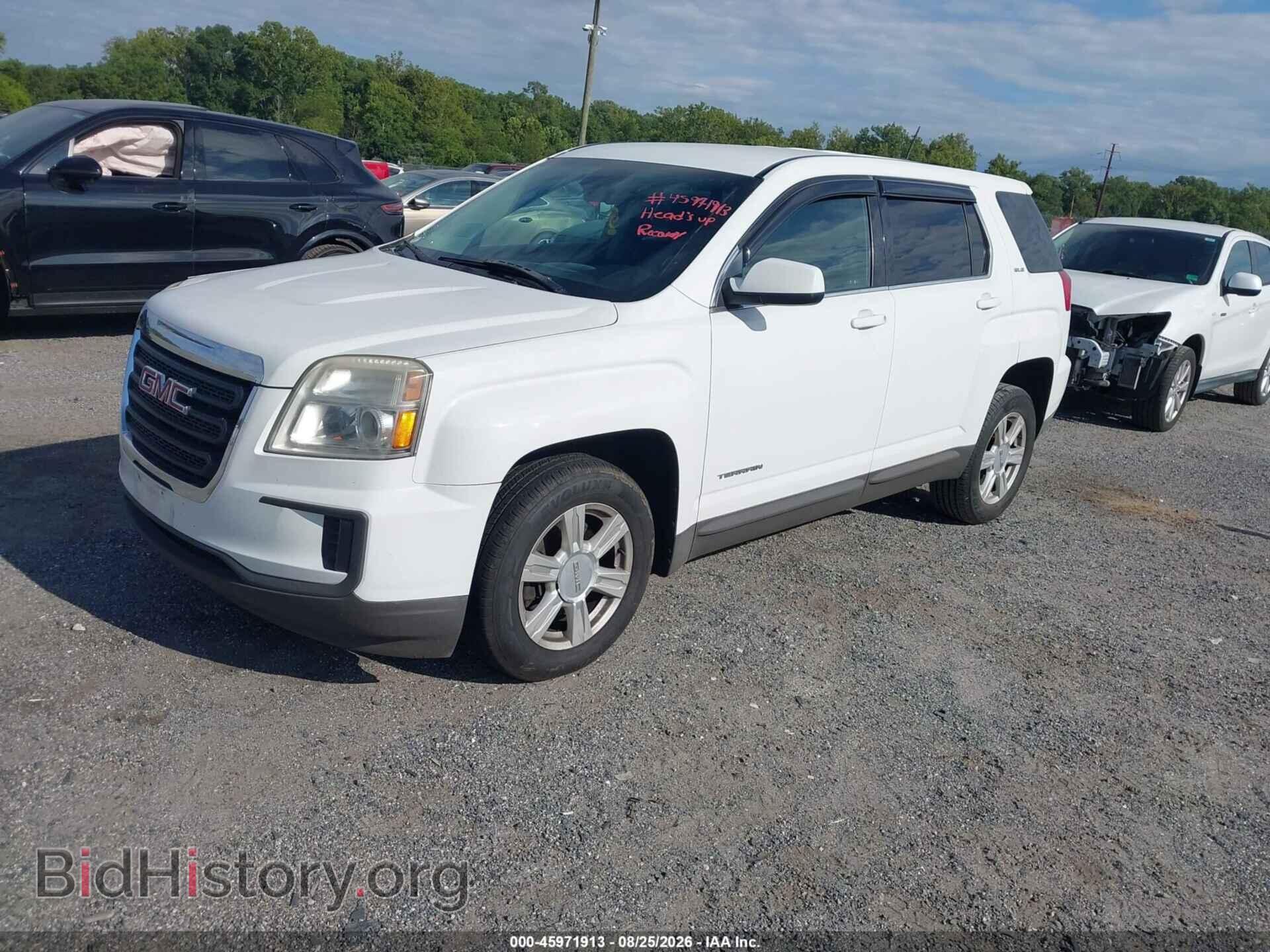 2016 GMC TERRAIN - VIN: 2GKALMEK9G6147498 - Фото 2