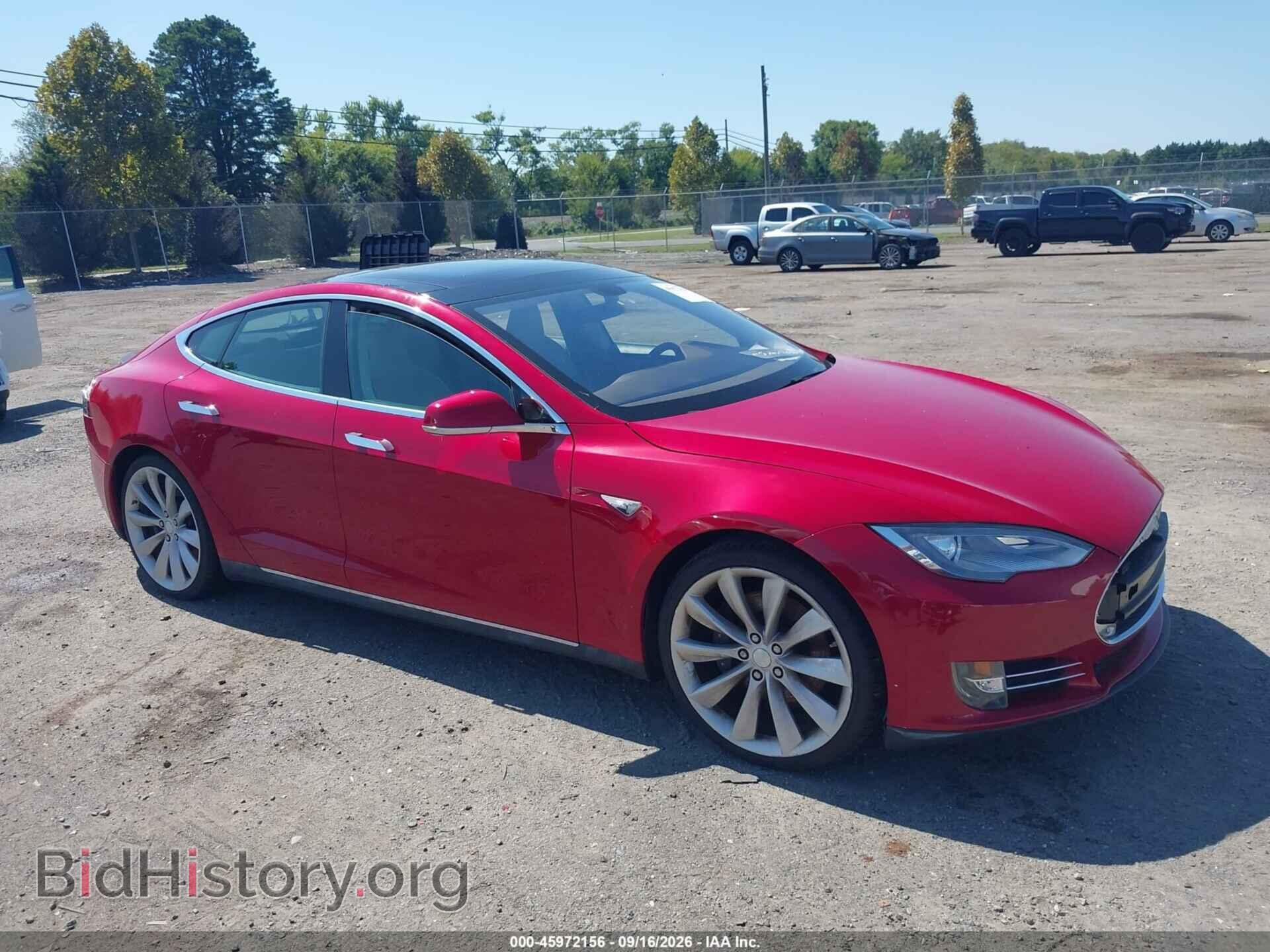 Фотография 5YJSA1CPXDFP09546 - TESLA MODEL S 2013