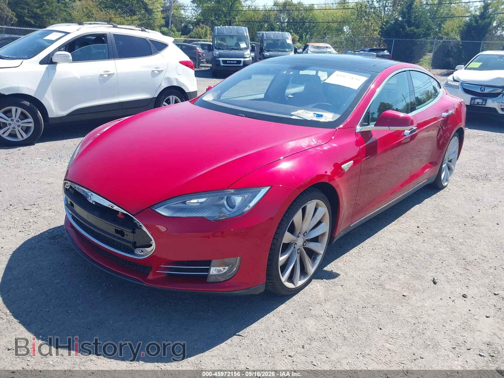 2013 TESLA MODEL S - VIN: 5YJSA1CPXDFP09546 - Фото 2