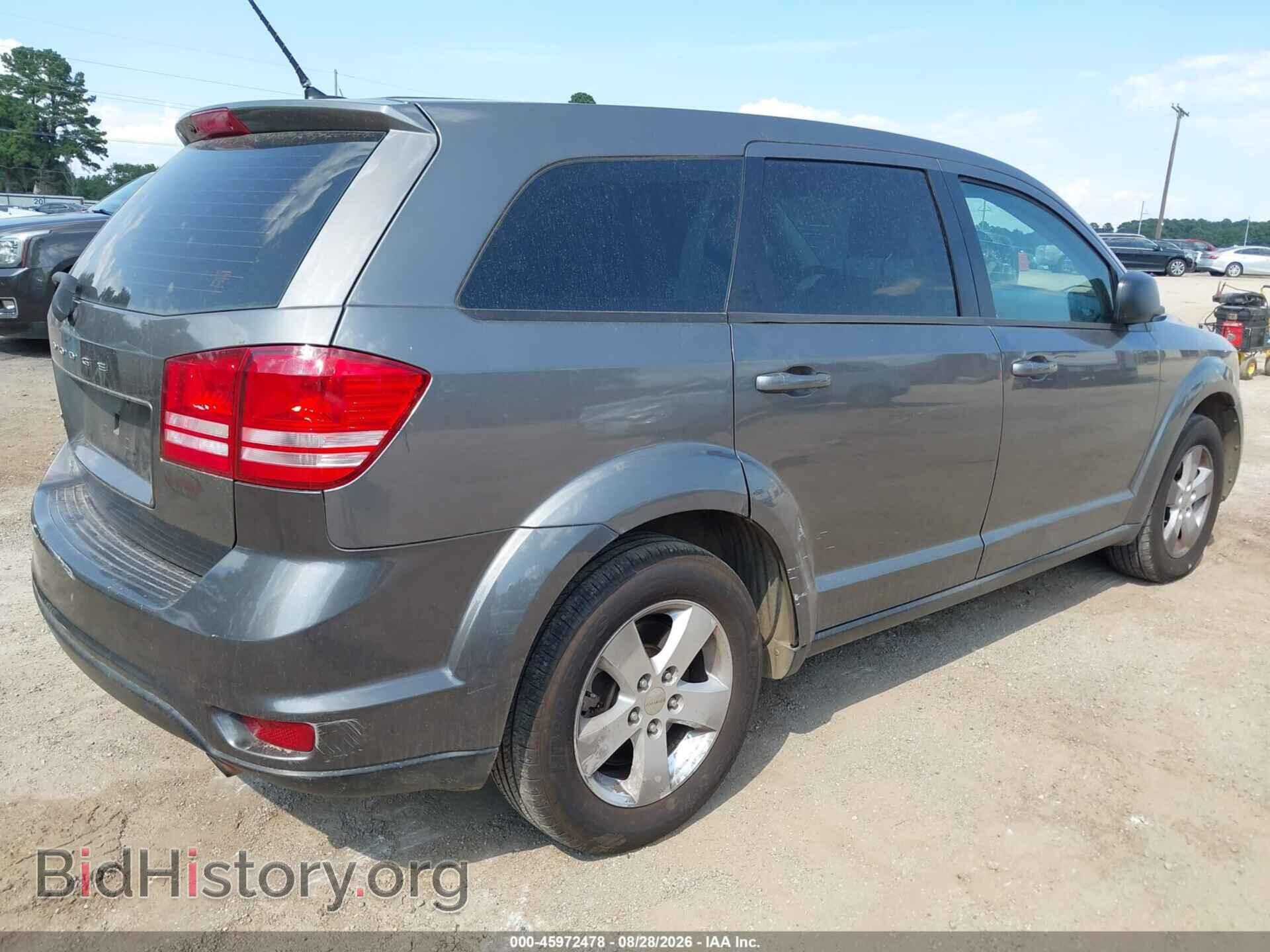 2013 DODGE JOURNEY - VIN: 3C4PDCAB2DT557246 - Фото 4