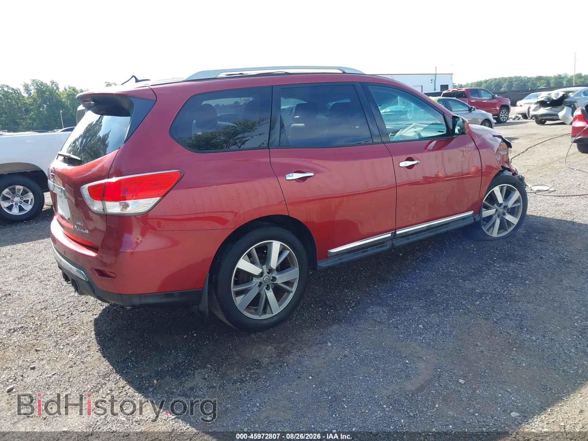 2013 NISSAN PATHFINDER - VIN: 5N1AR2MM4DC670816 - Фото 4