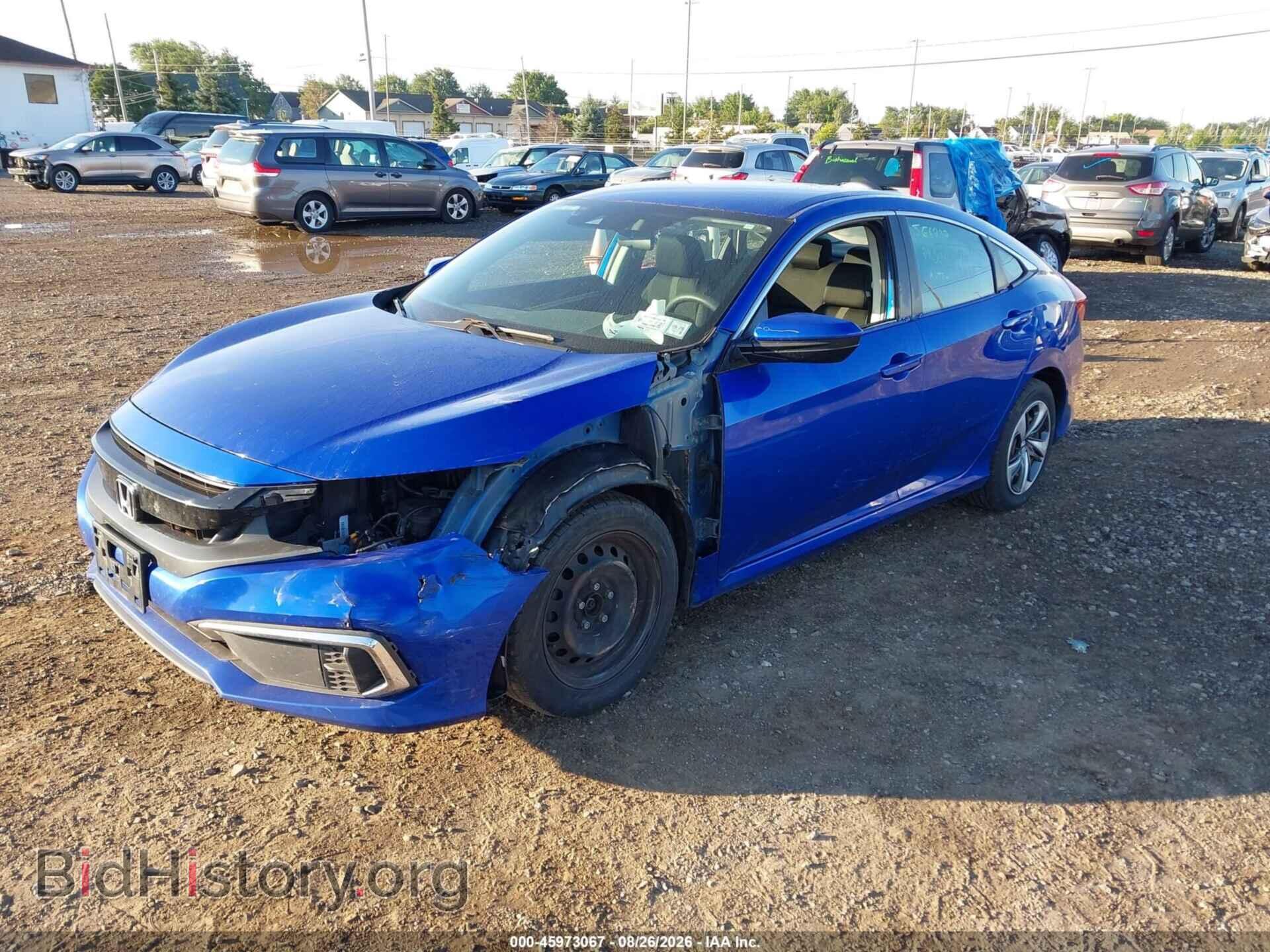 2020 HONDA CIVIC - VIN: 19XFC2F6XLE211937 - Фото 2