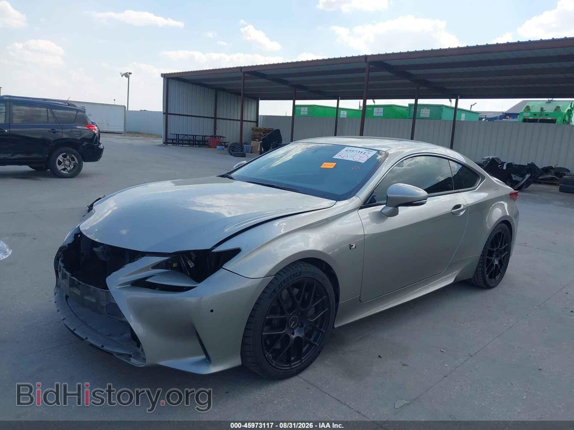 2016 LEXUS RC 350 - VIN: JTHHE5BC3G5013717 - Photo 2
