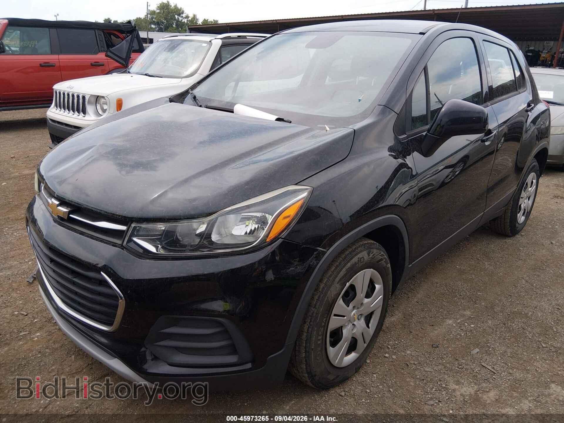 2017 CHEVROLET TRAX - VIN: 3GNCJKSB3HL250245 - Фото 2