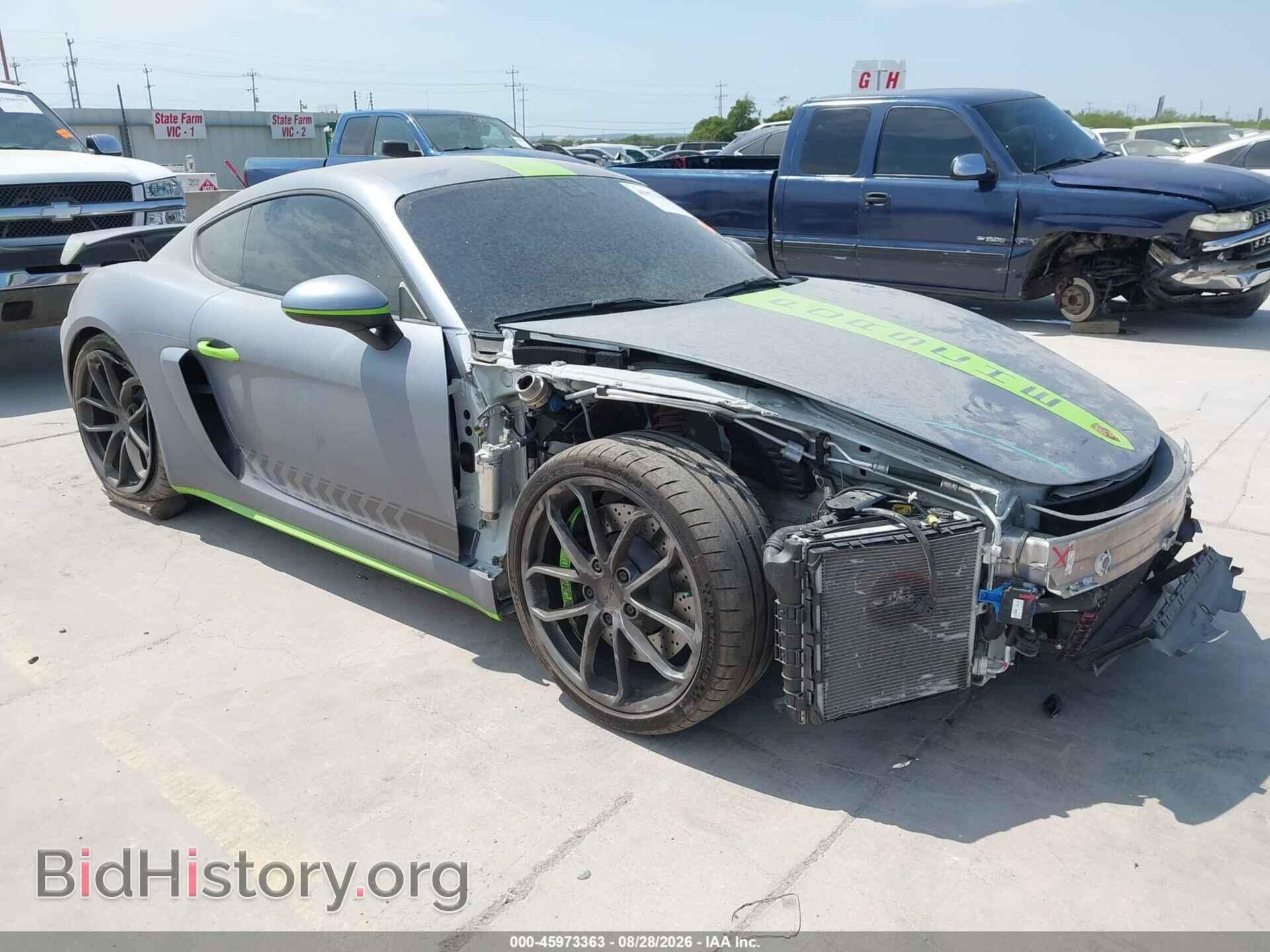 Фотография WP0AC2A89MK289336 - PORSCHE 718 CAYMAN 2021