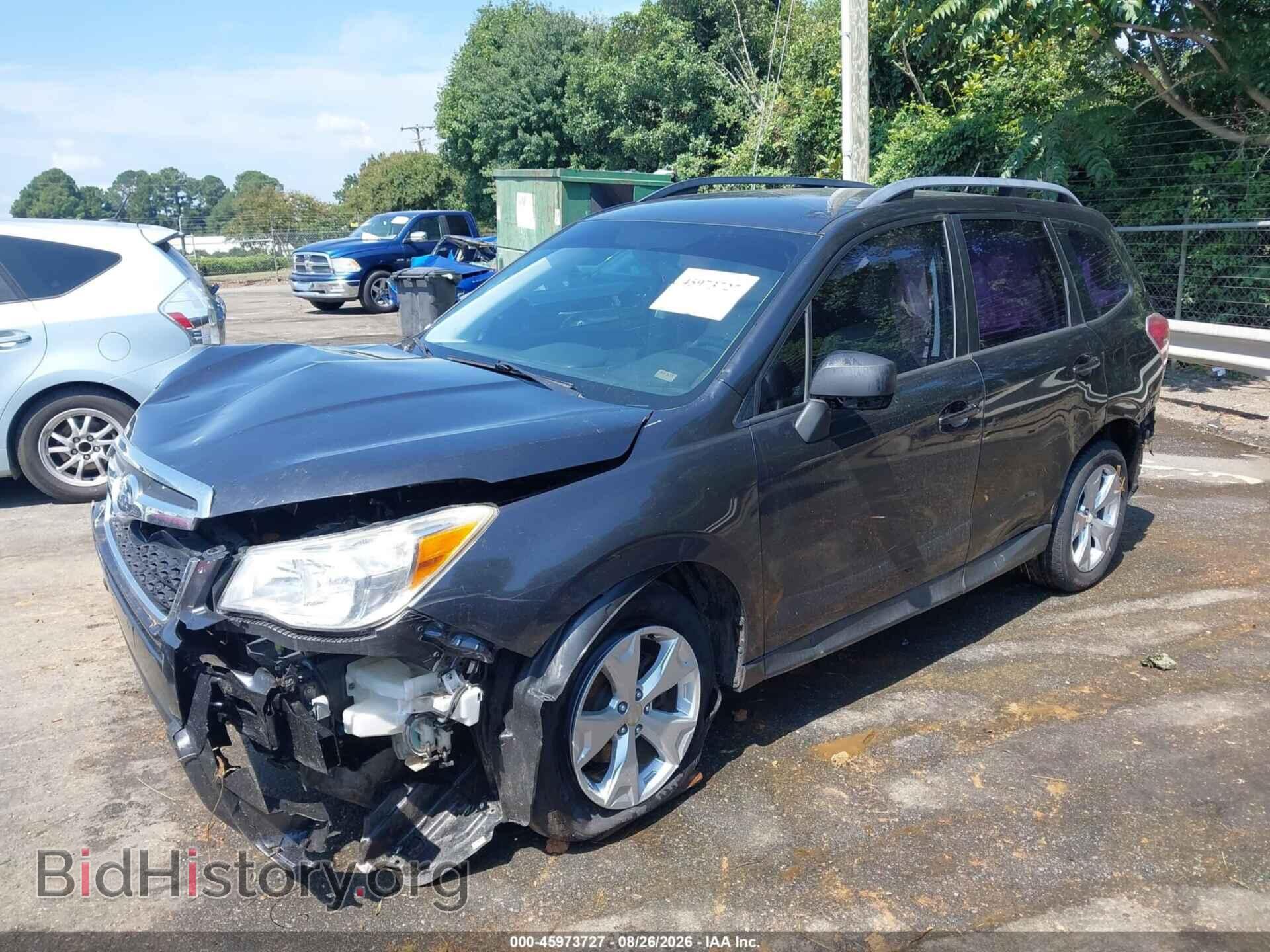2015 SUBARU FORESTER - VIN: JF2SJABC5FH554956 - Фото 2